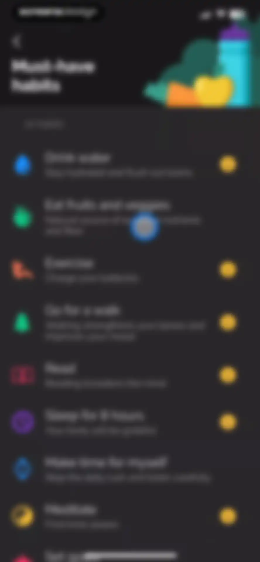 Productive - Habit Tracker screen 24