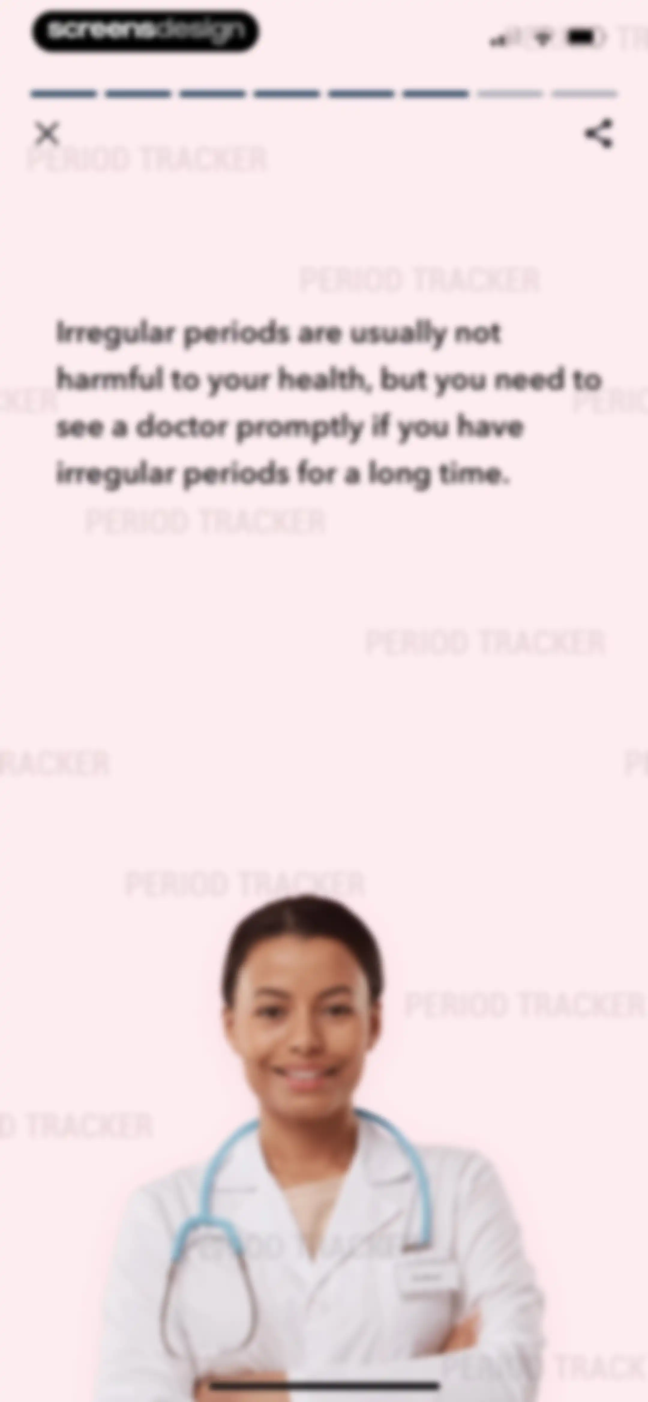 Period Tracker Period Calendar screen 48