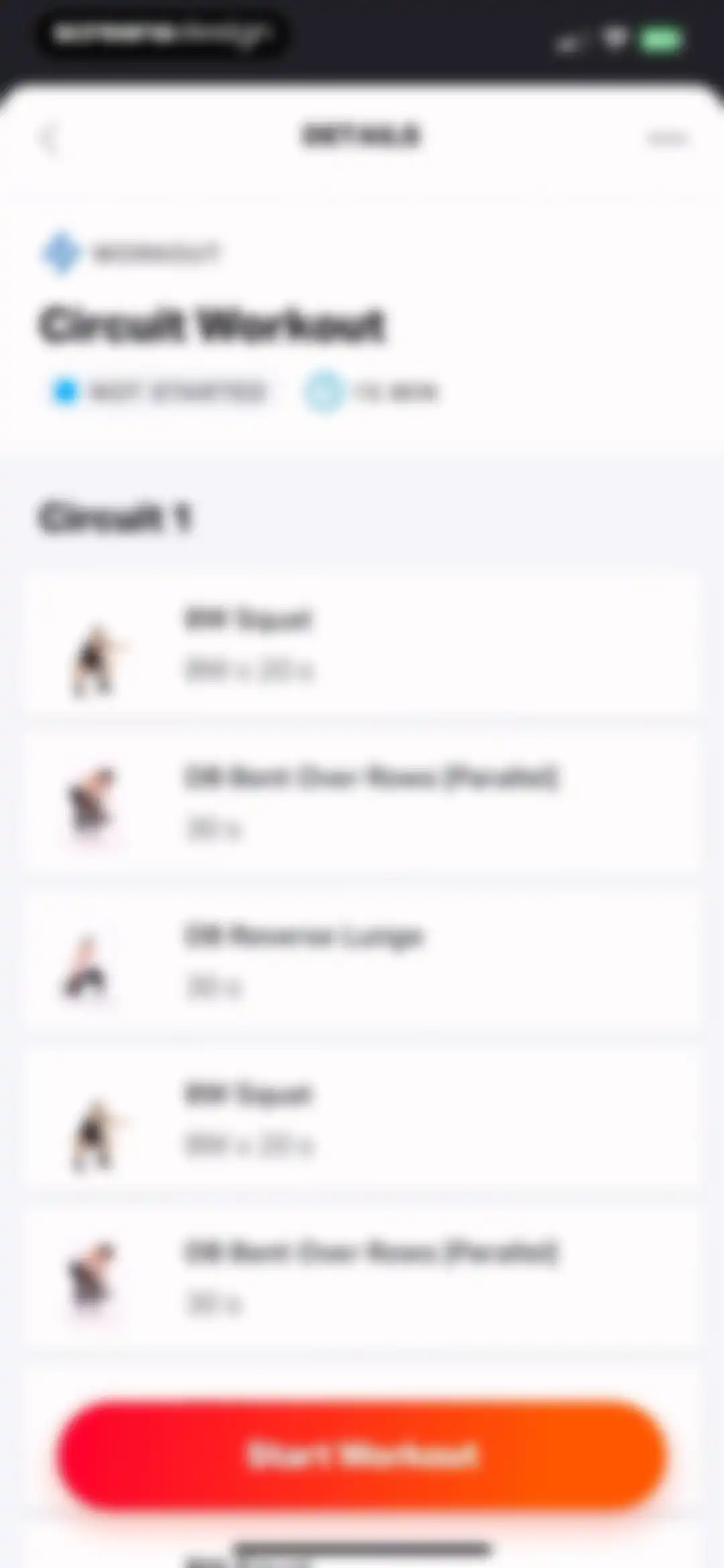 Volt: Gym & Home Workout Plans screen 27