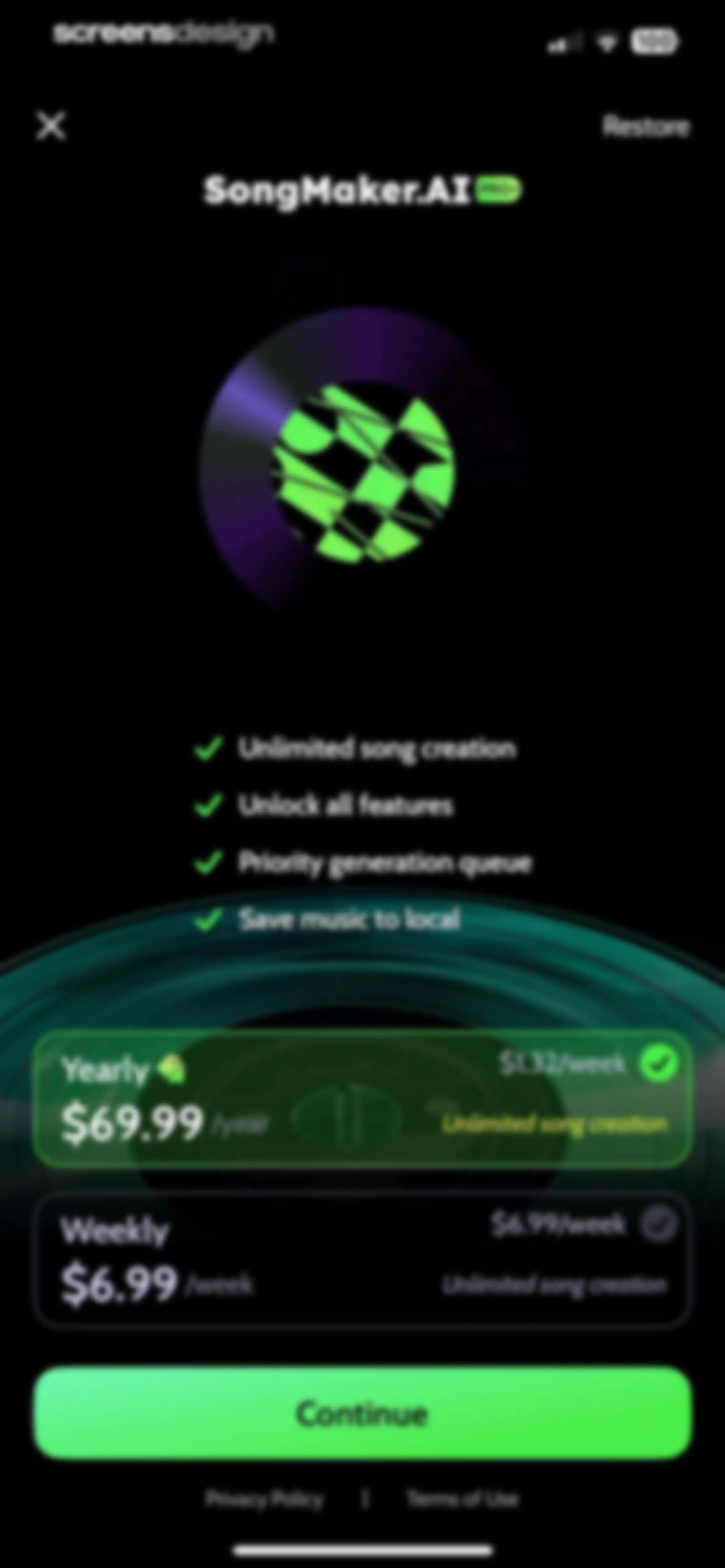 SongMaker-AI Music Generator screen 70