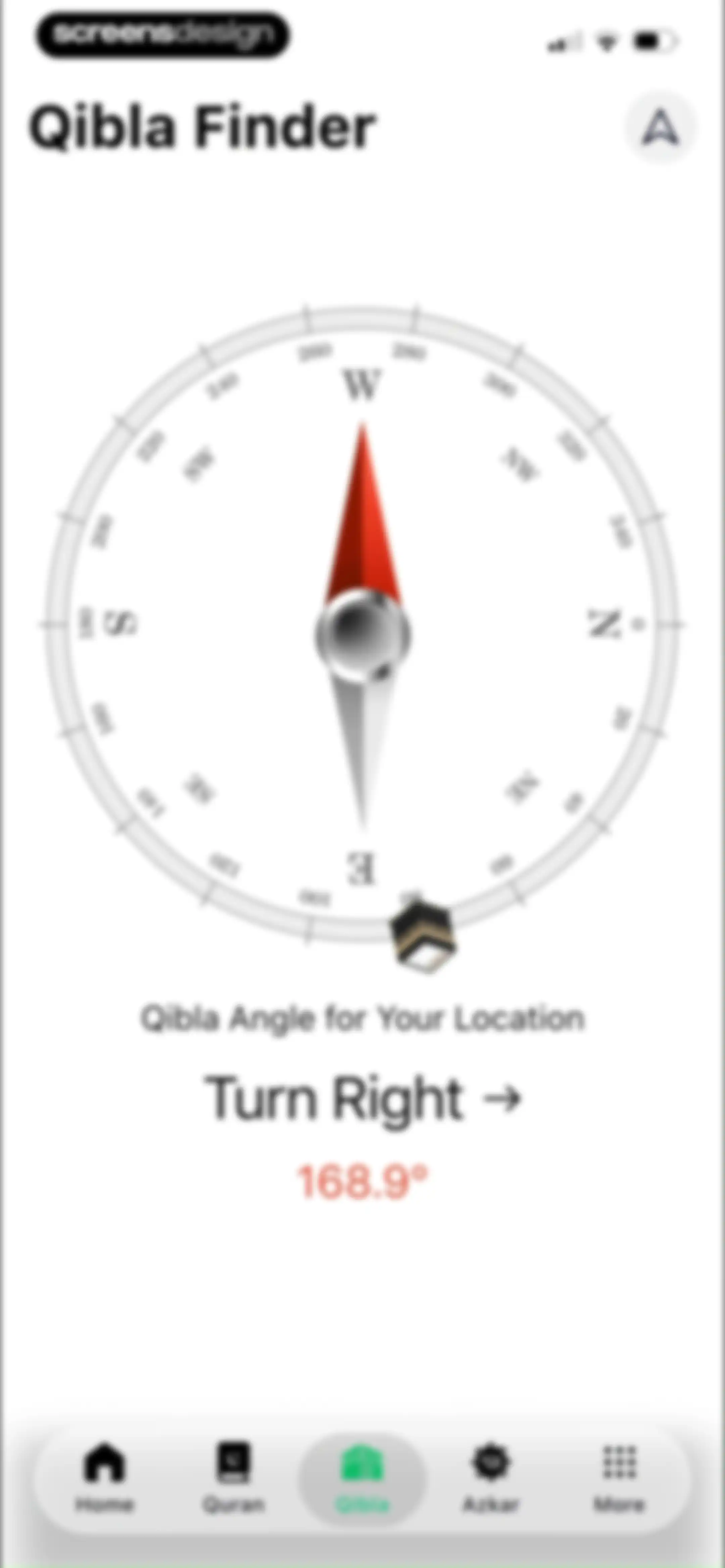 Muslim: Prayer Times, Qibla screen 77