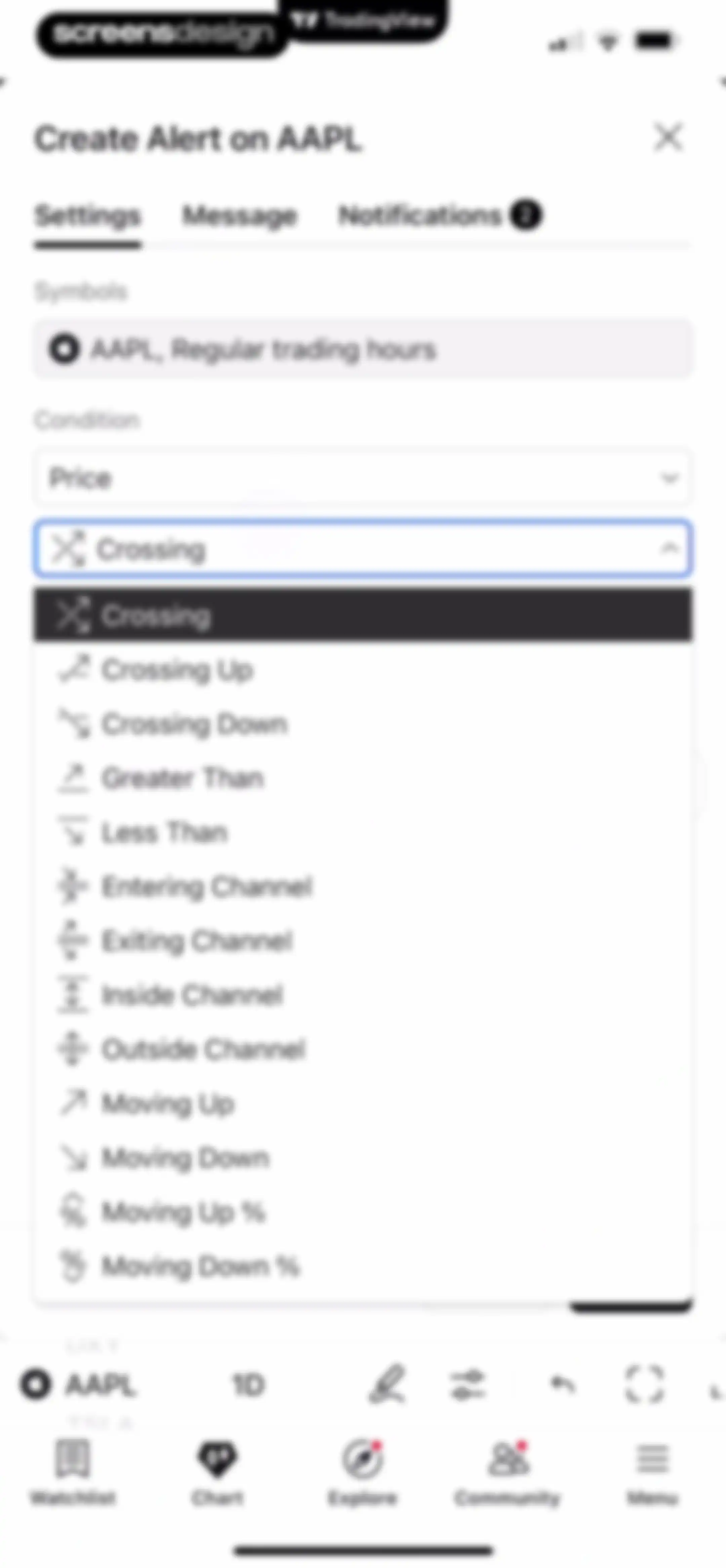 TradingView: Track All Markets screen 94