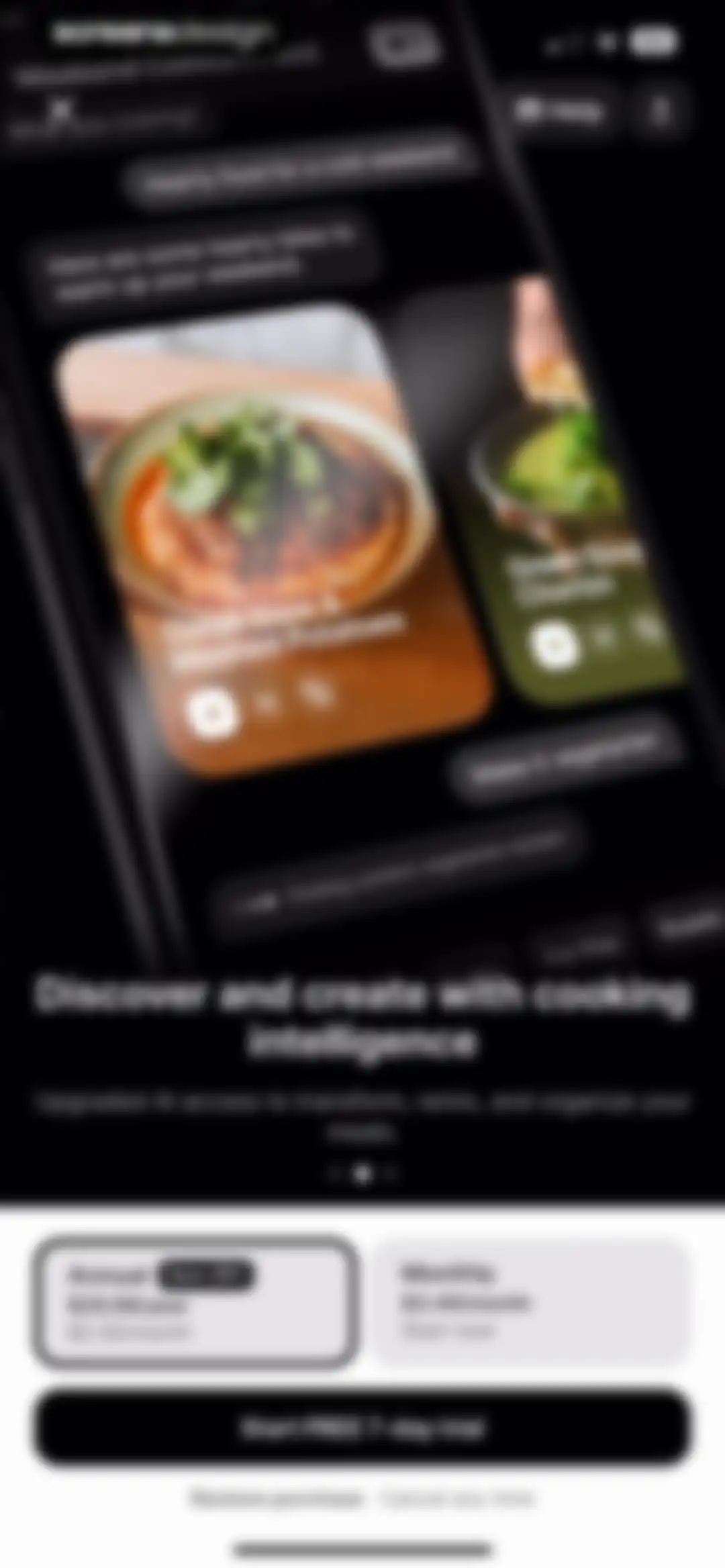 CREME: Create Memorable Meals screen 88
