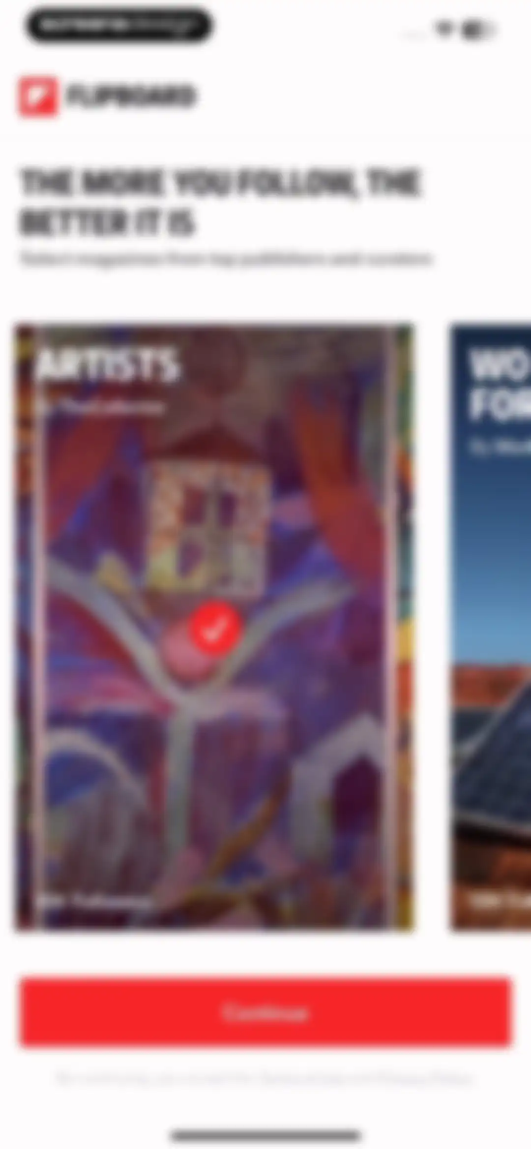 Flipboard: The Social Magazine screen 4