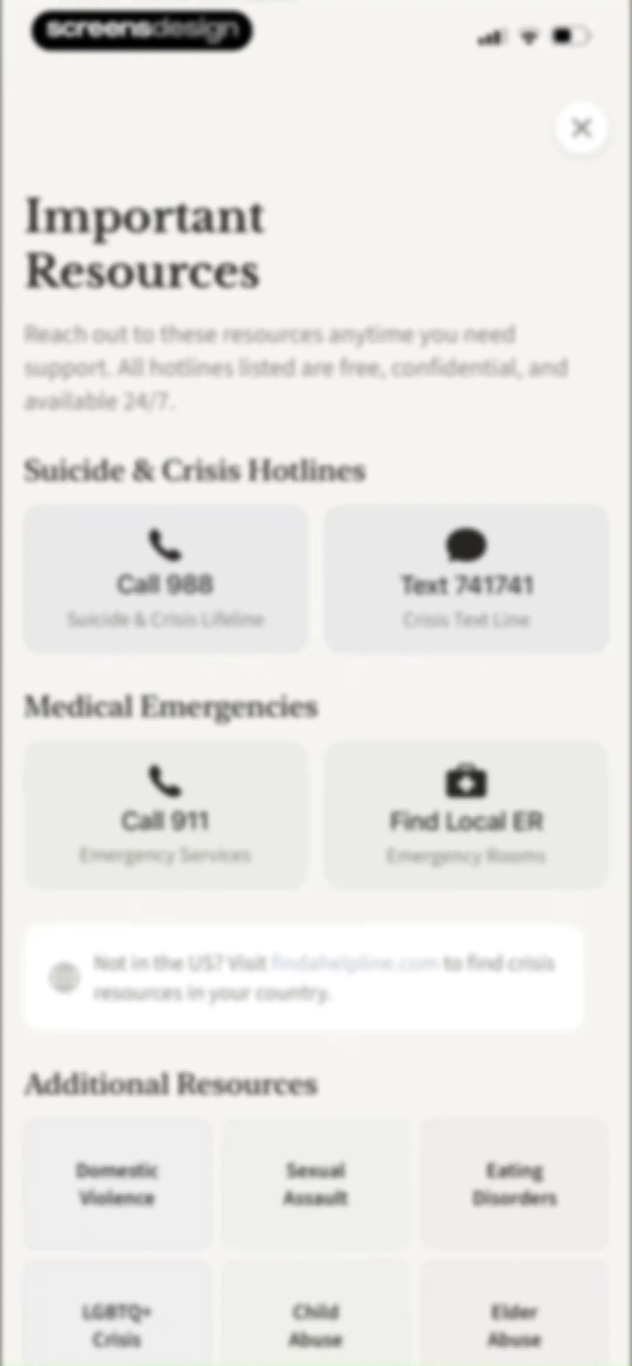 Sonia: AI for Mental Health screen 115