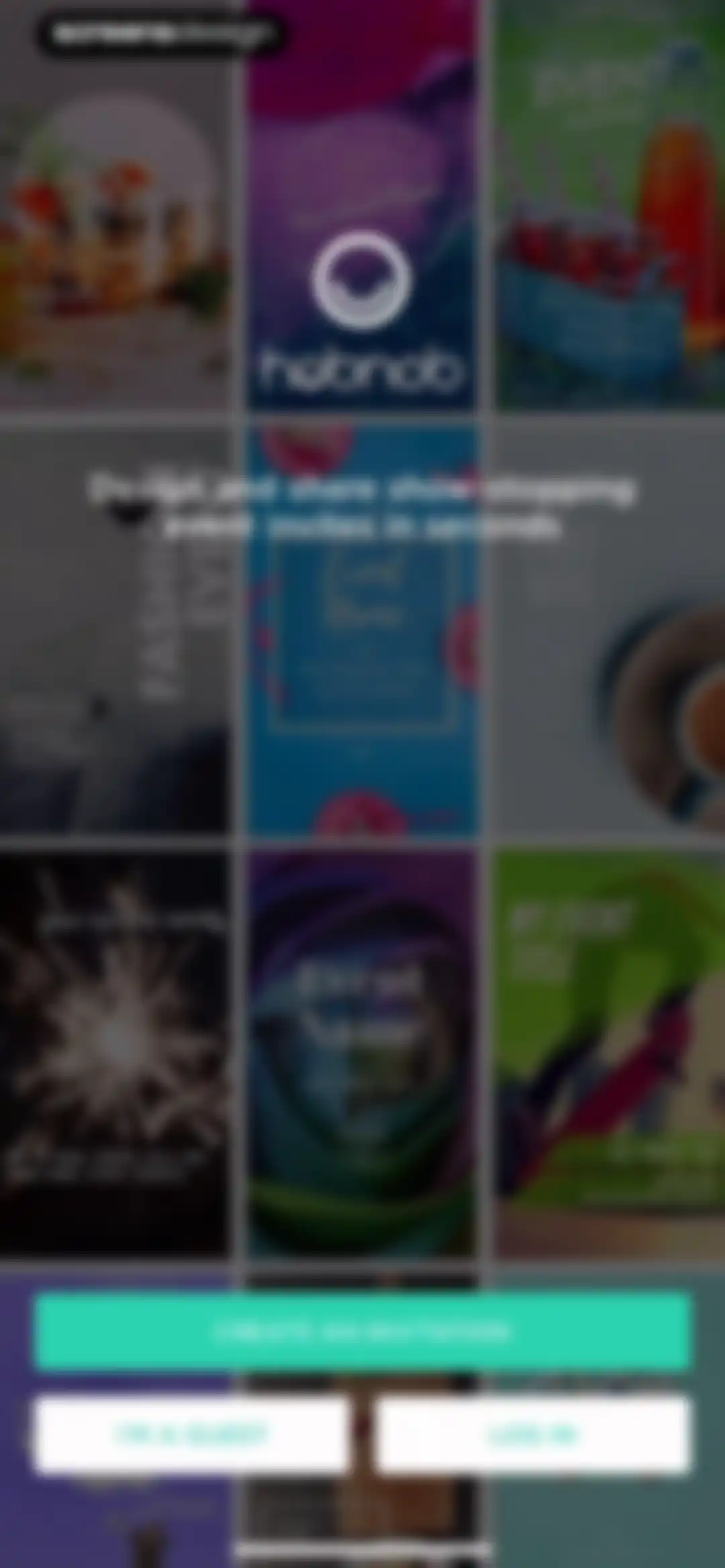Zazzle Events screen 2