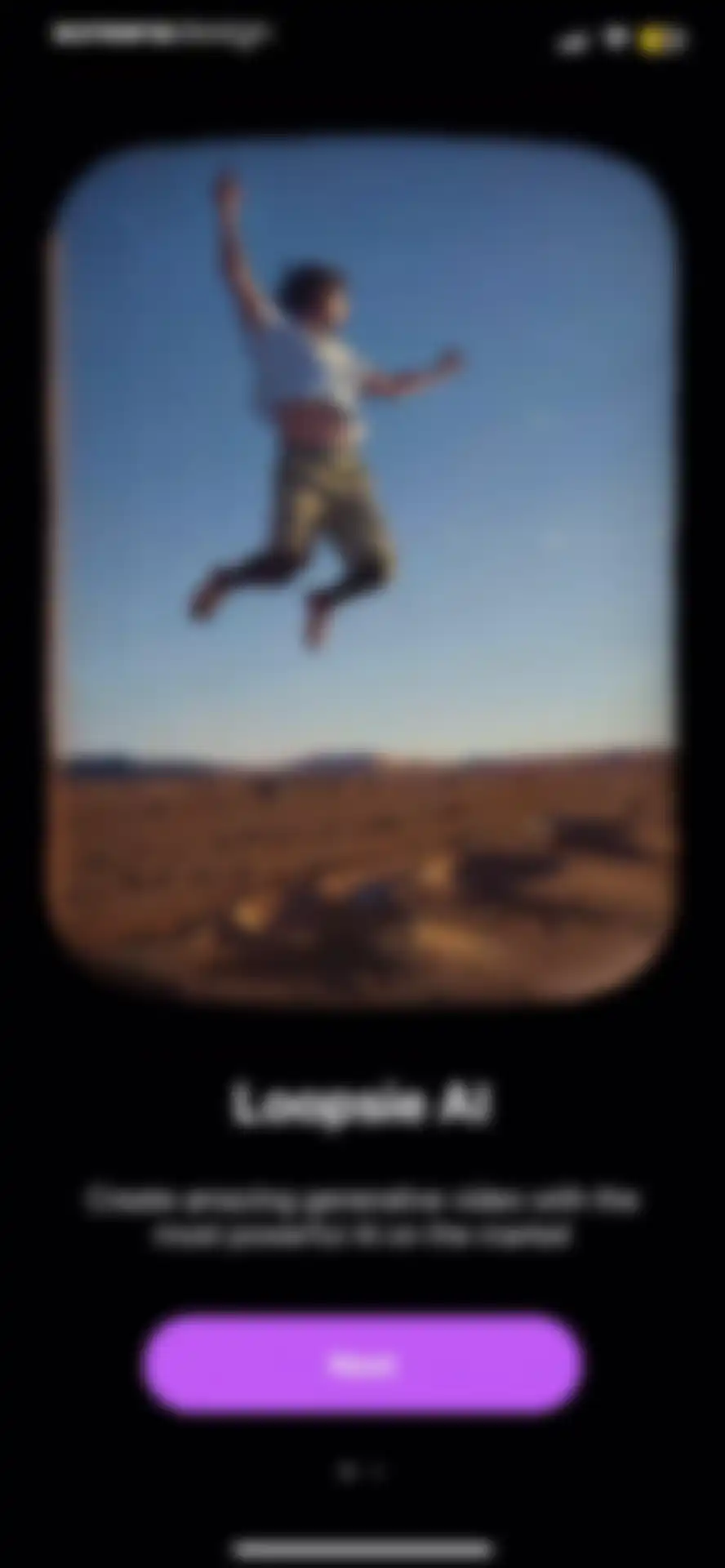 Loopsie: AI Image Effects screen 2