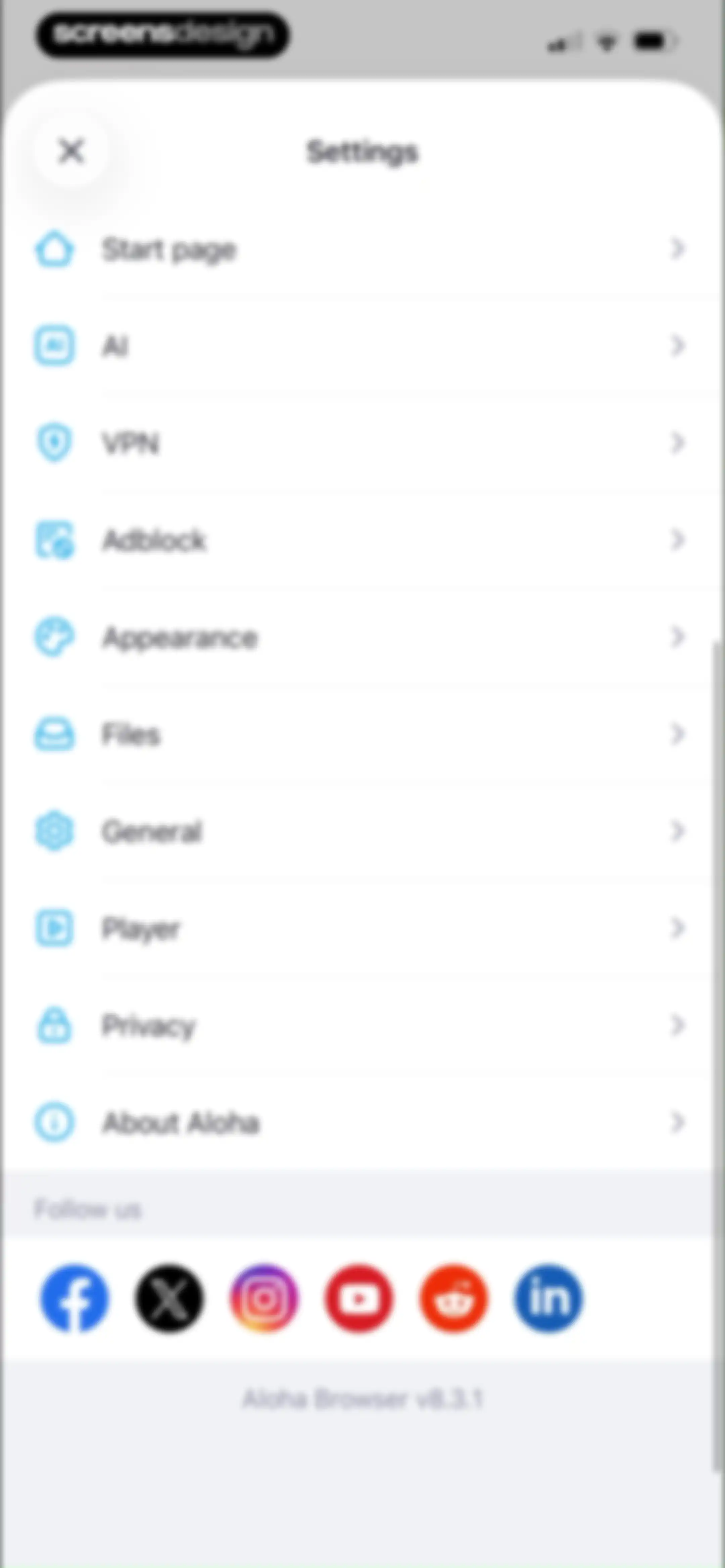 Aloha Browser – Private VPN screen 101