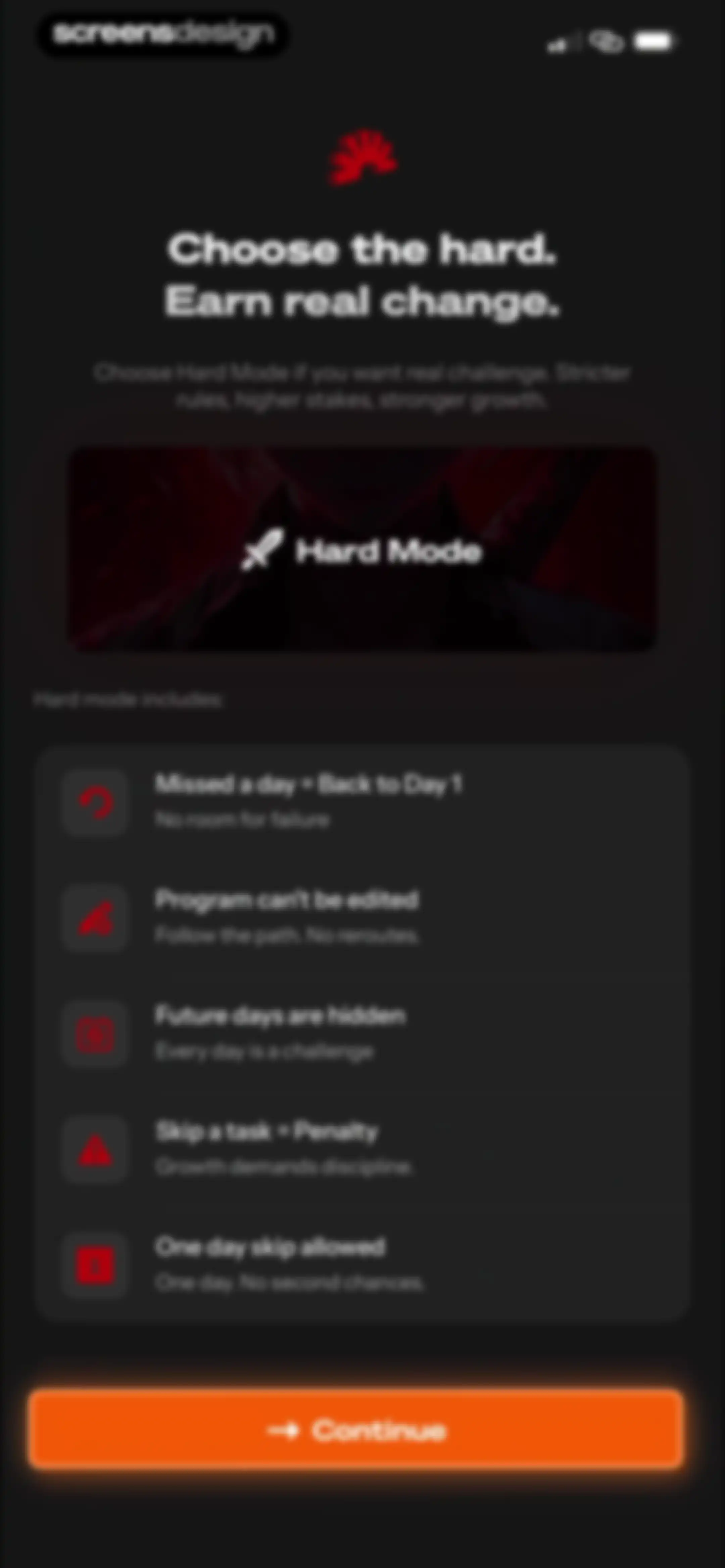 Life Reset: 66 Day Habit screen 73