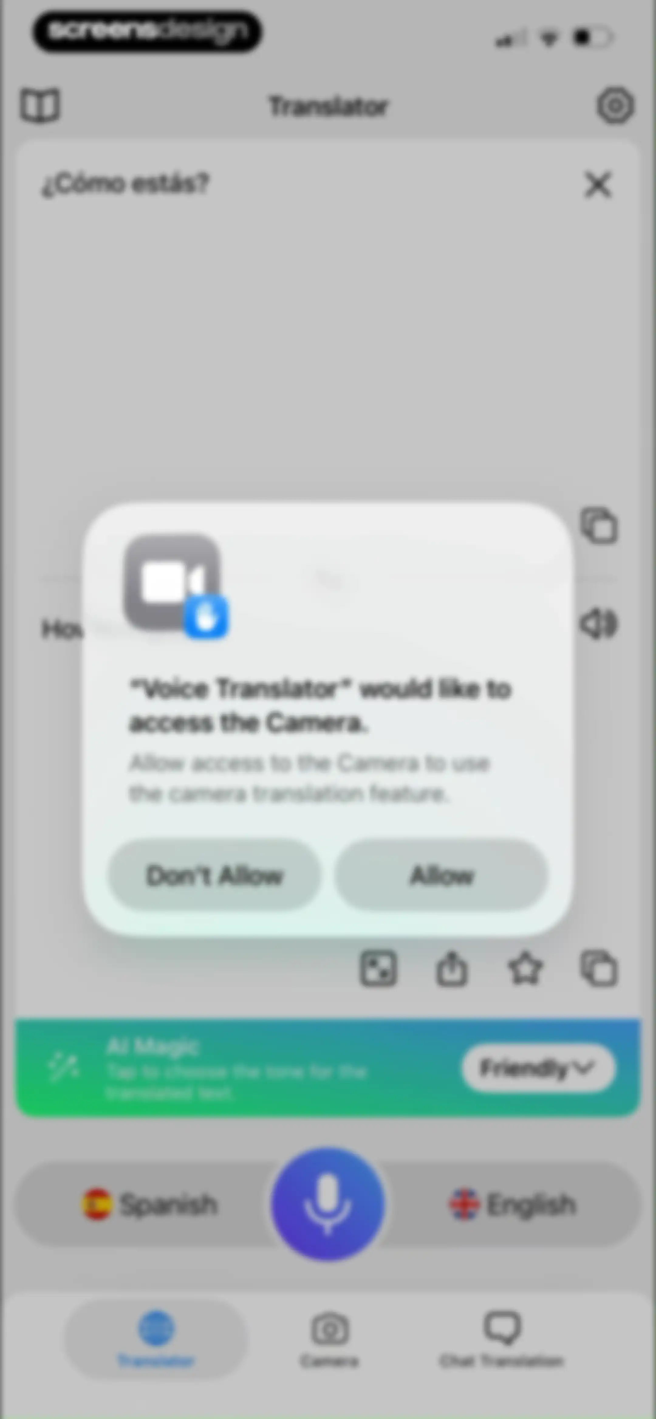 Voice Translator: AI Translate screen 26