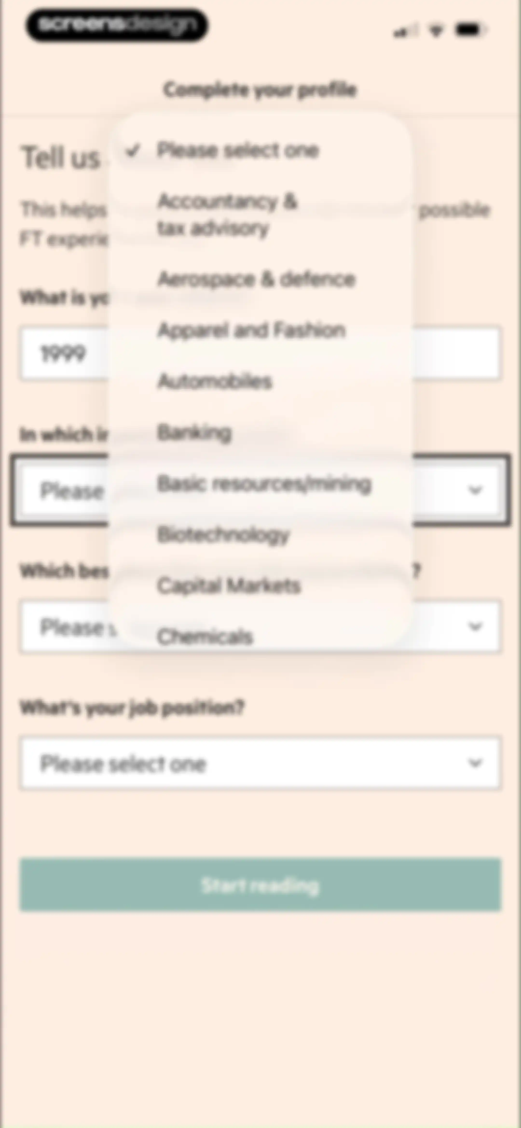 Financial Times: Business News screen 19