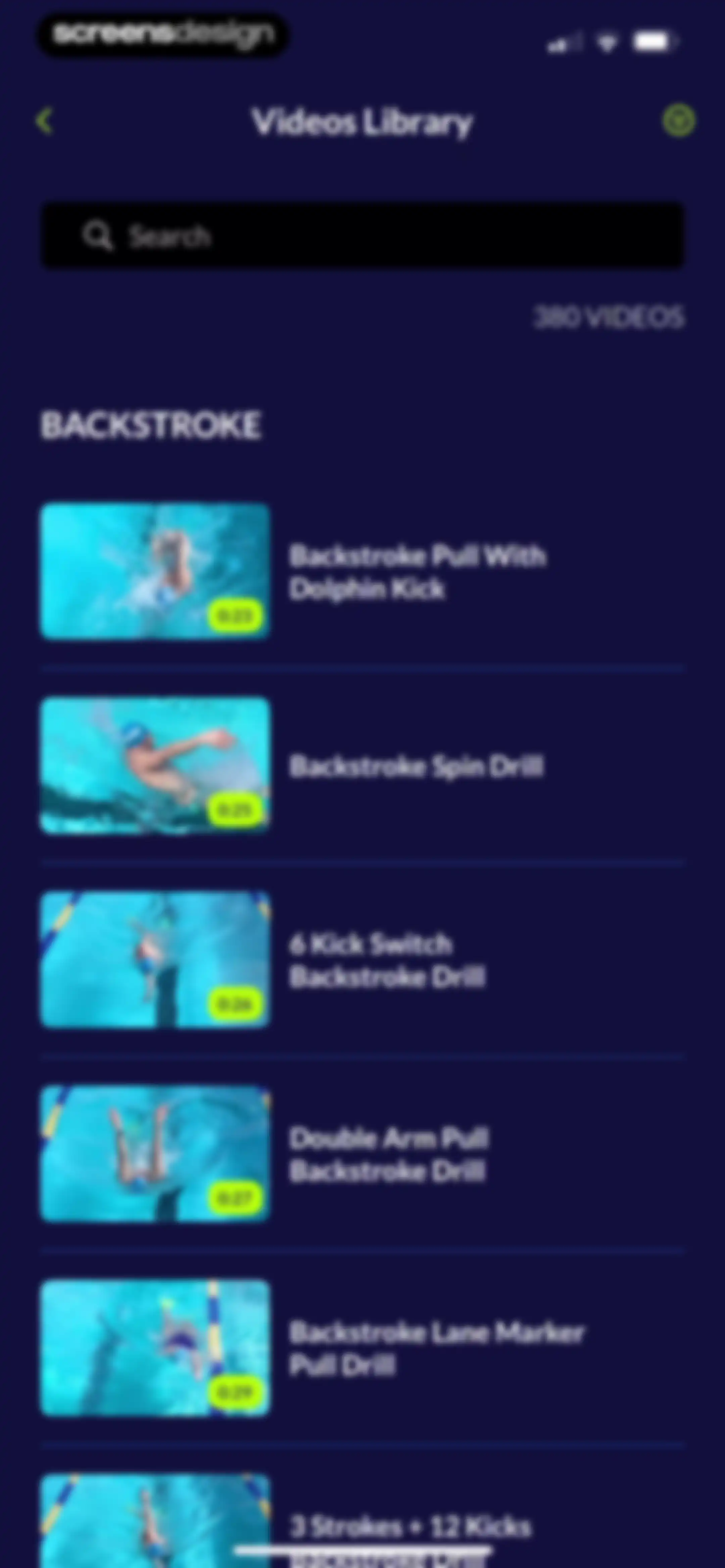 MySwimPro: #1 Swim Workout App screen 146
