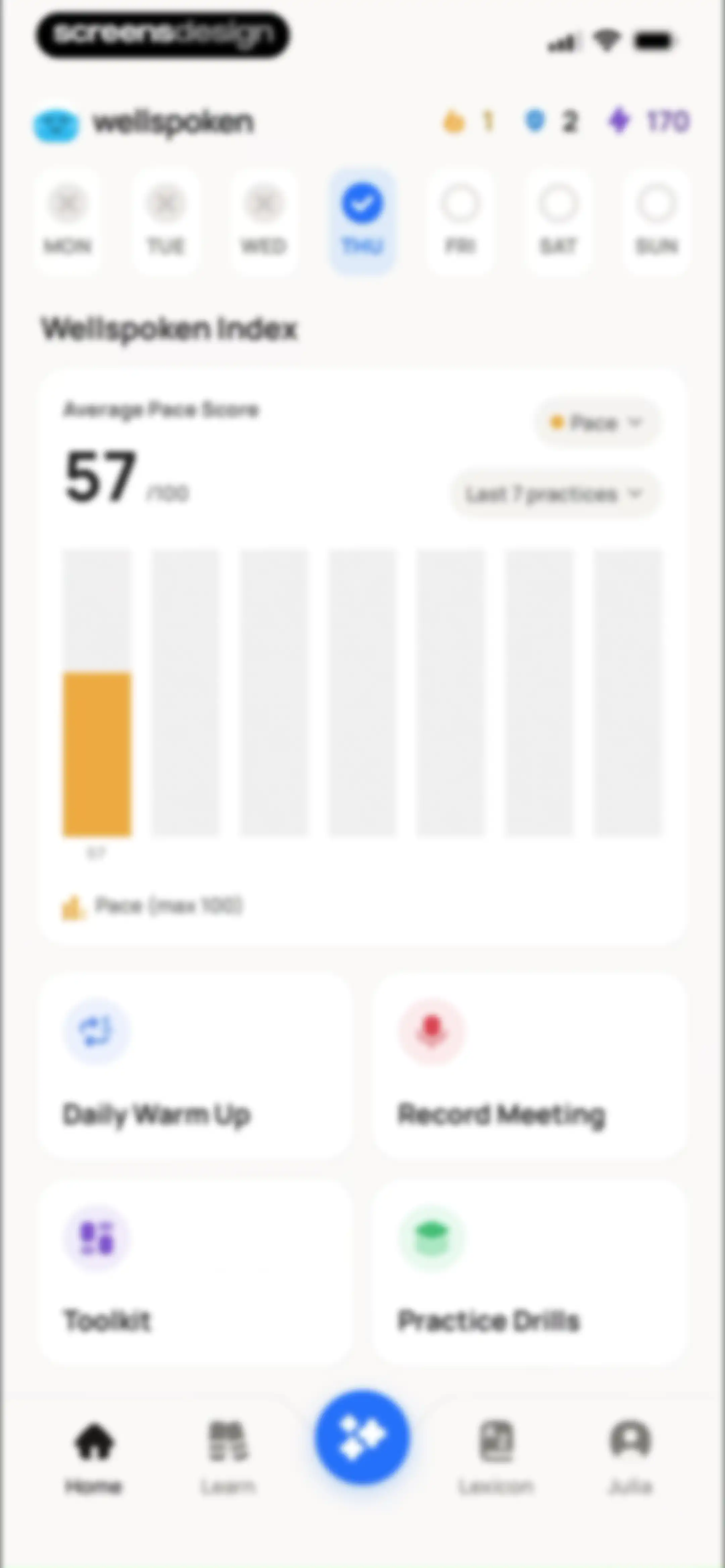 Wellspoken: Articulation Coach screen 152