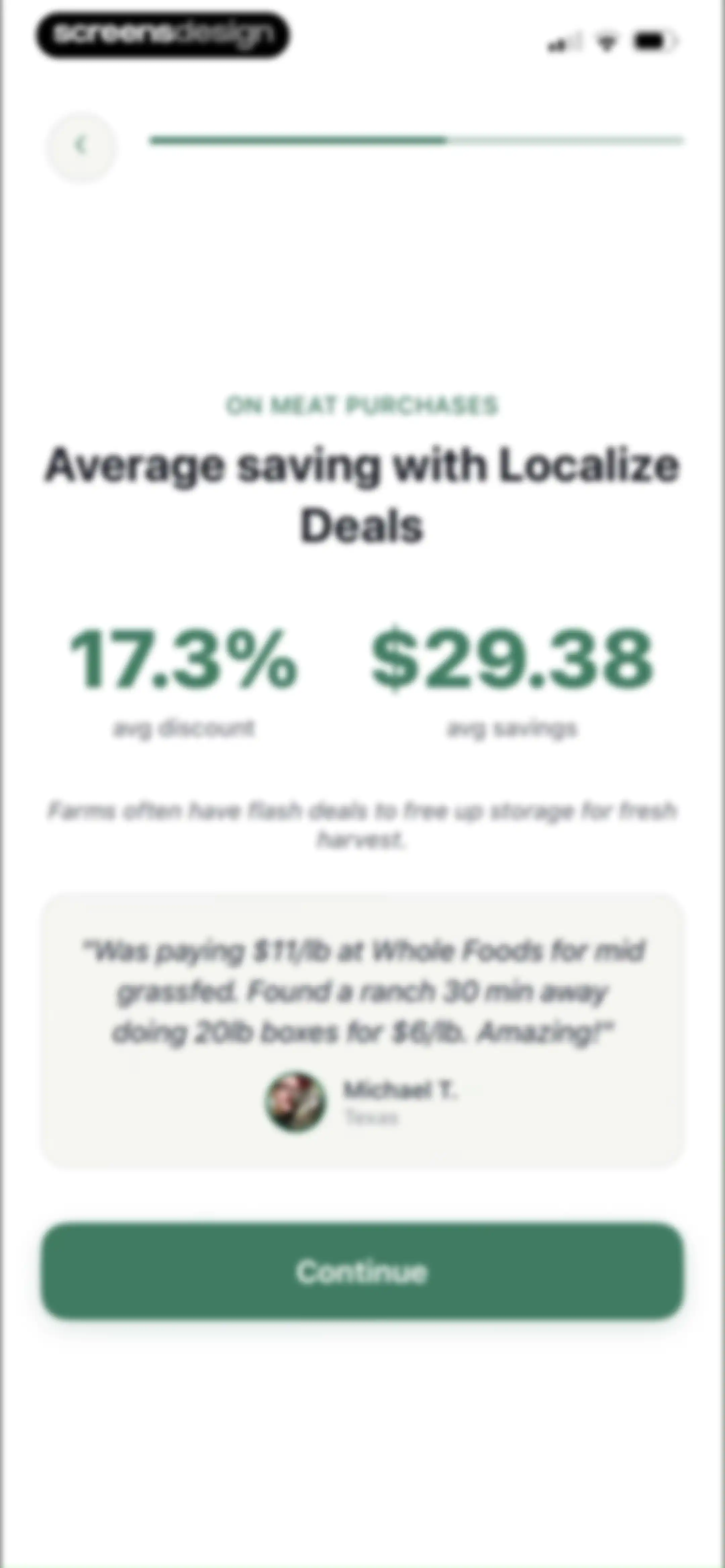 Localize - Farmers Market screen 8