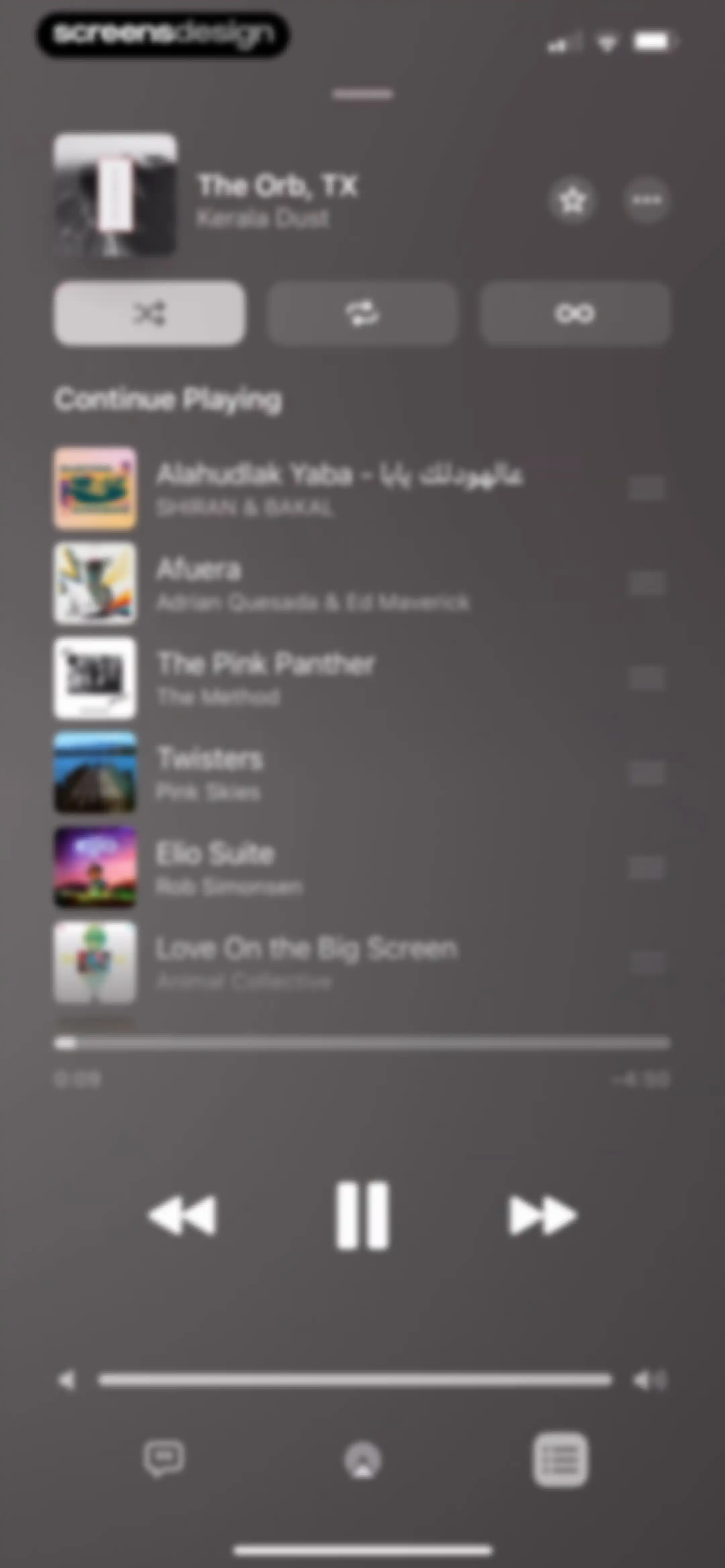 Apple Music screen 71