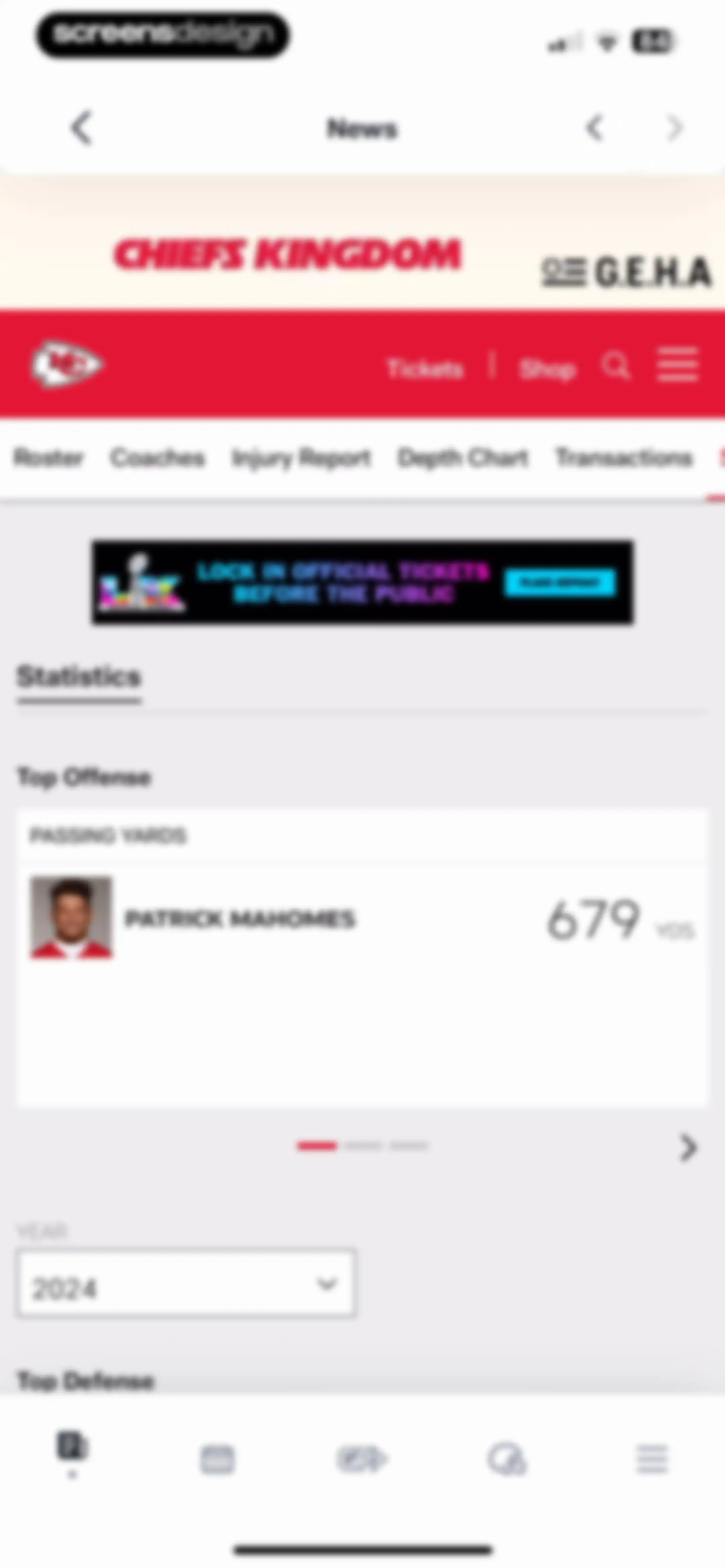 NFL screen 55
