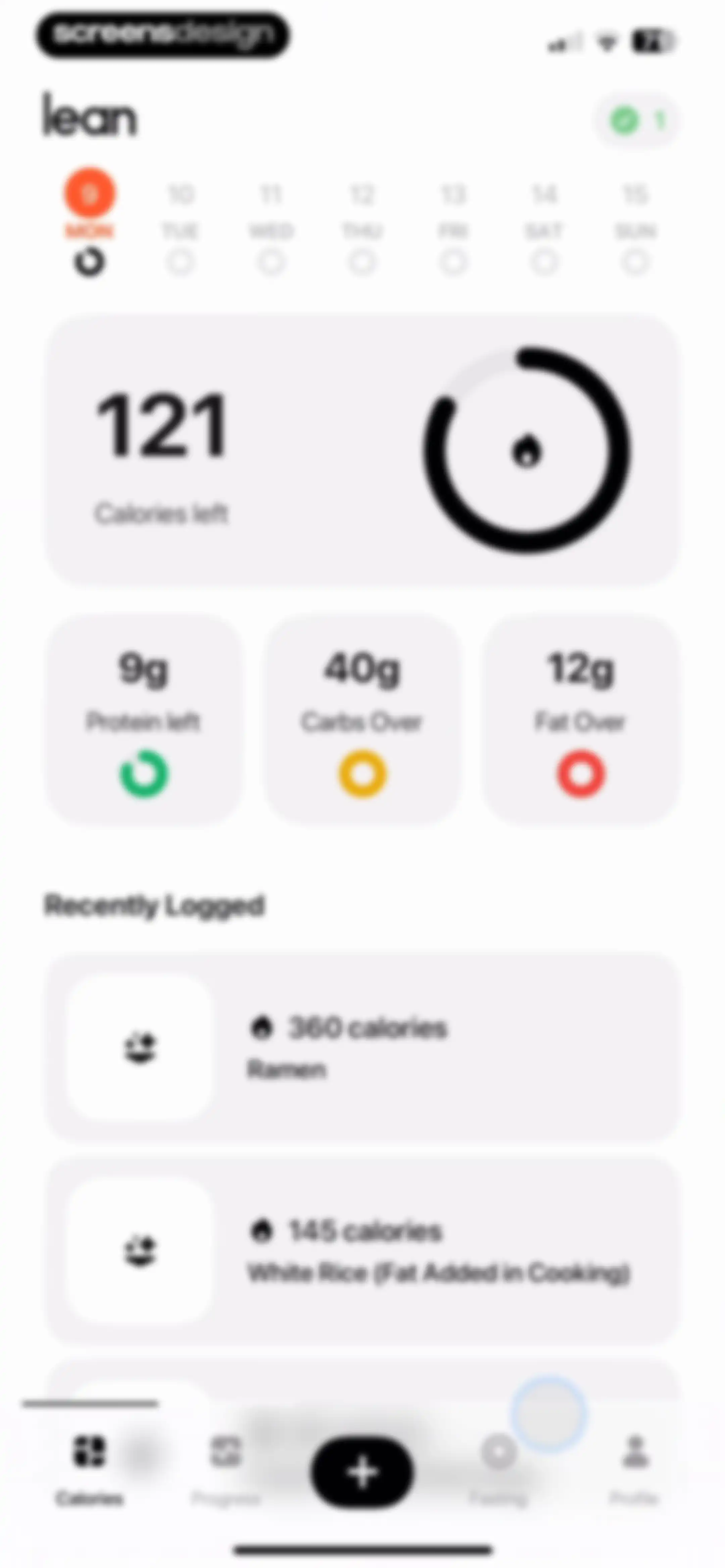 Lean: AI Macro Tracker screen 51