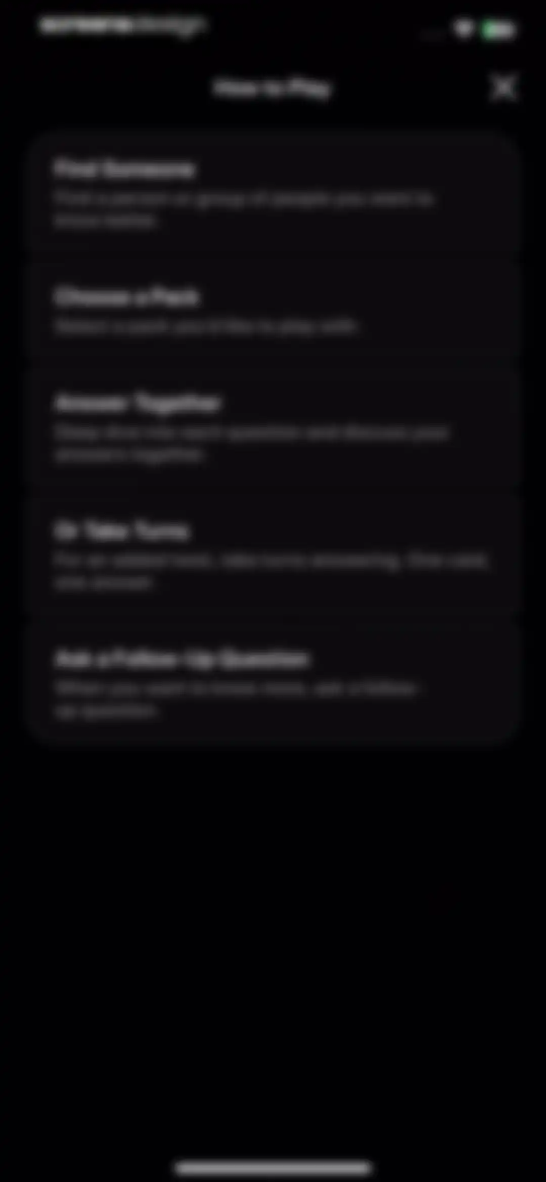 HH Talk - Deep Conversations screen 3