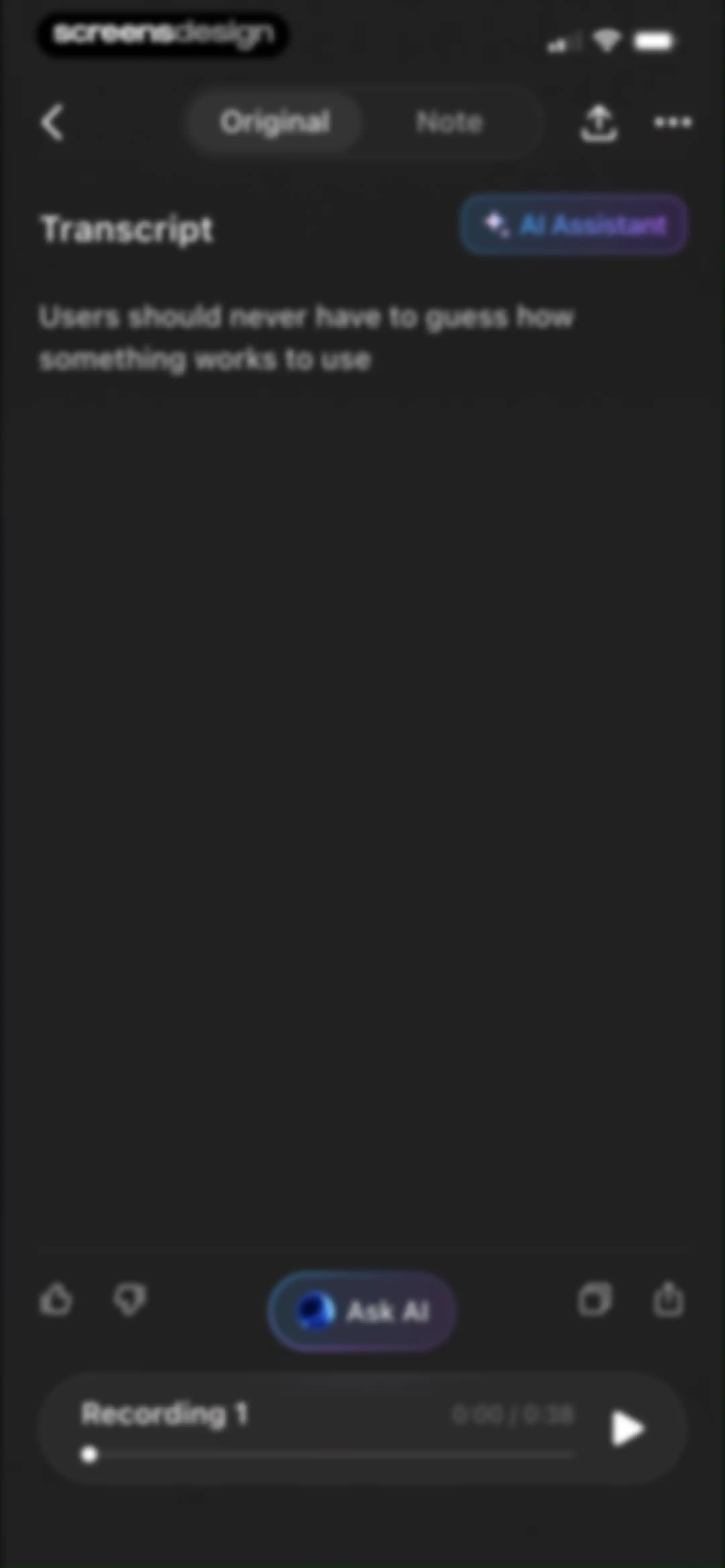 Voice Recorder: AI Note Taker screen 17