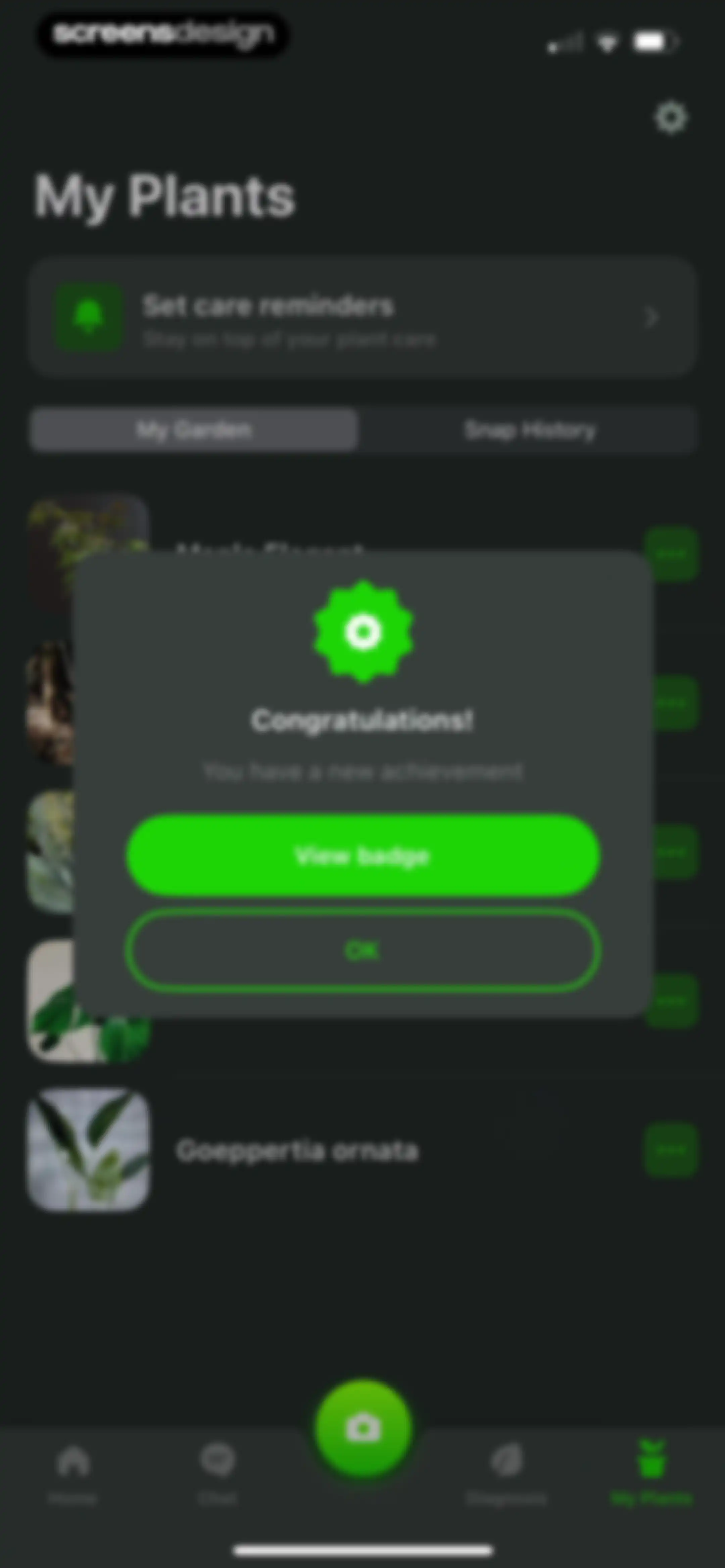 Plant Identifier & Care App screen 139