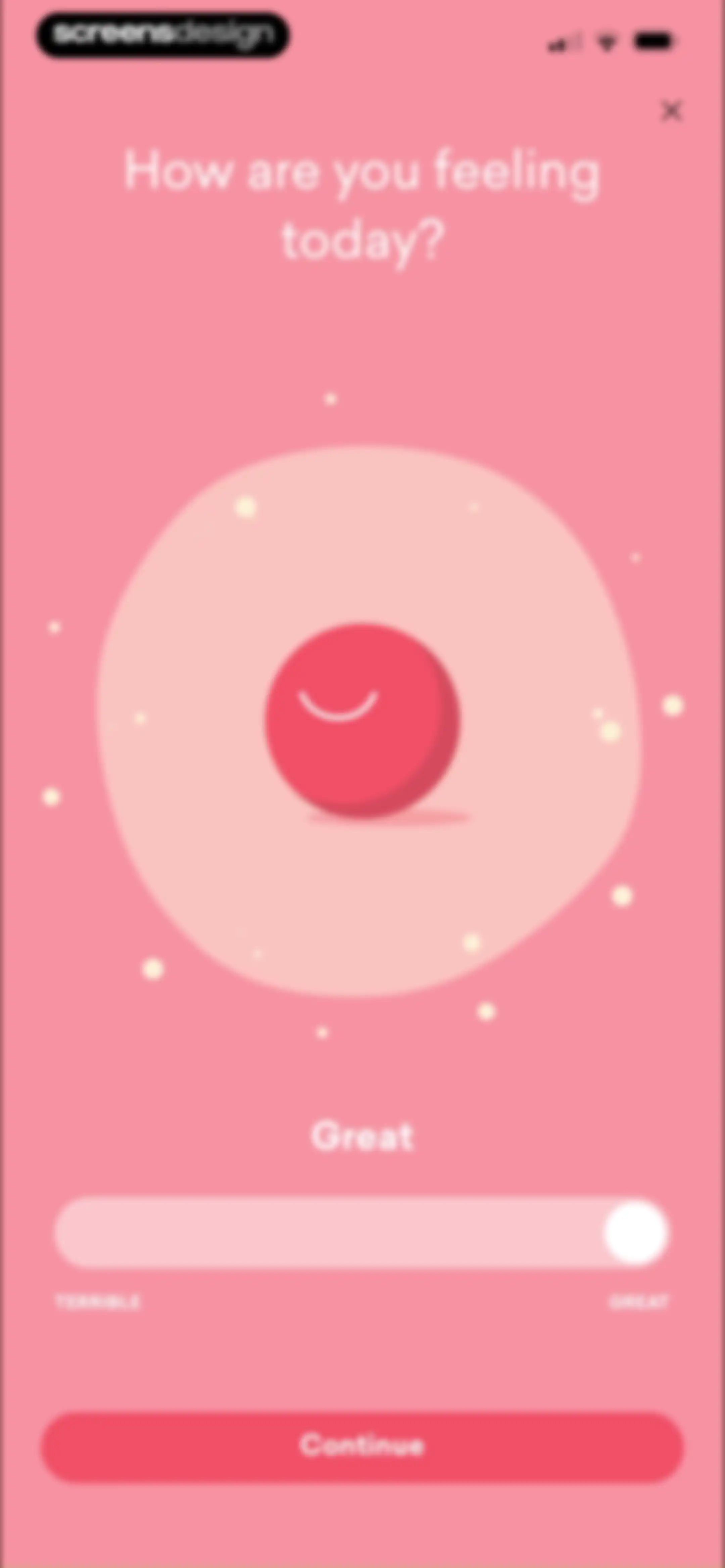 MindDay: Mental Health, Stress screen 127