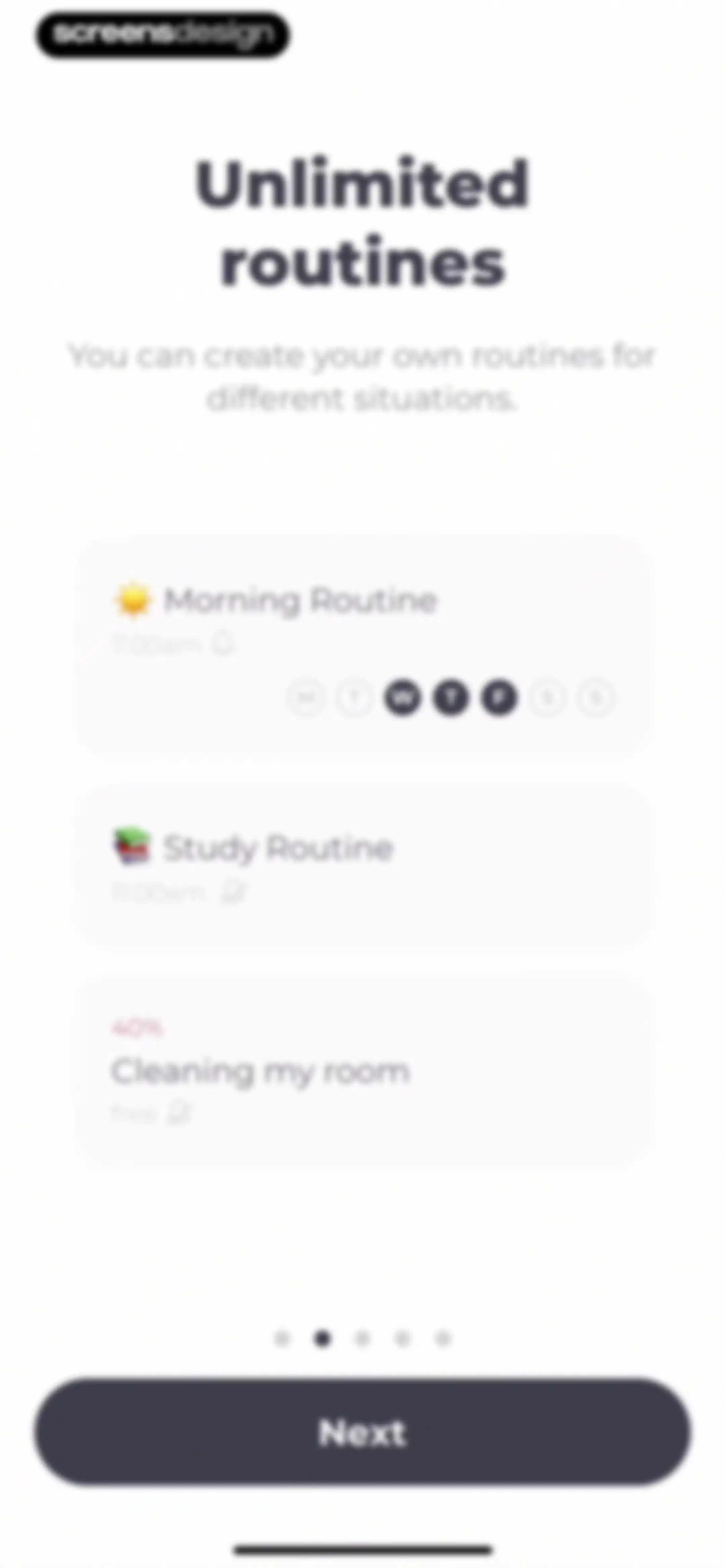 Routine Planner, Habit Tracker screen 27