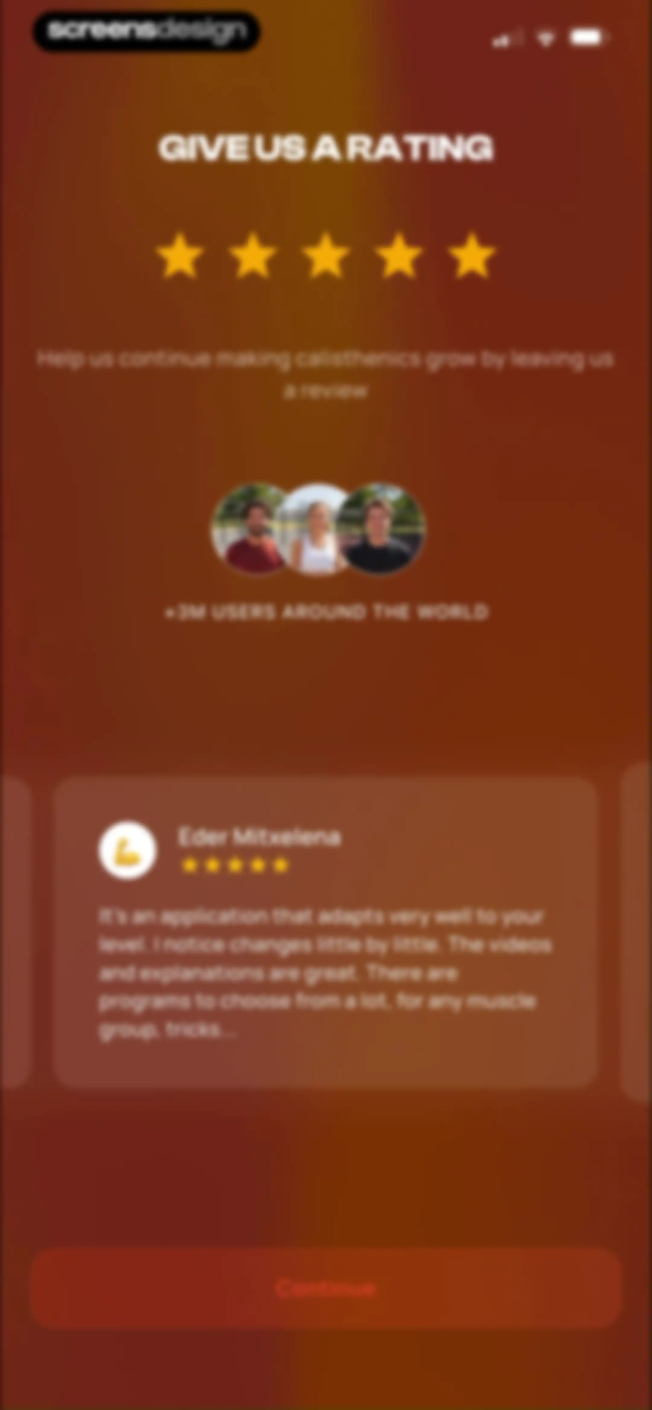 Calisteniapp: Fit & Strong screen 73