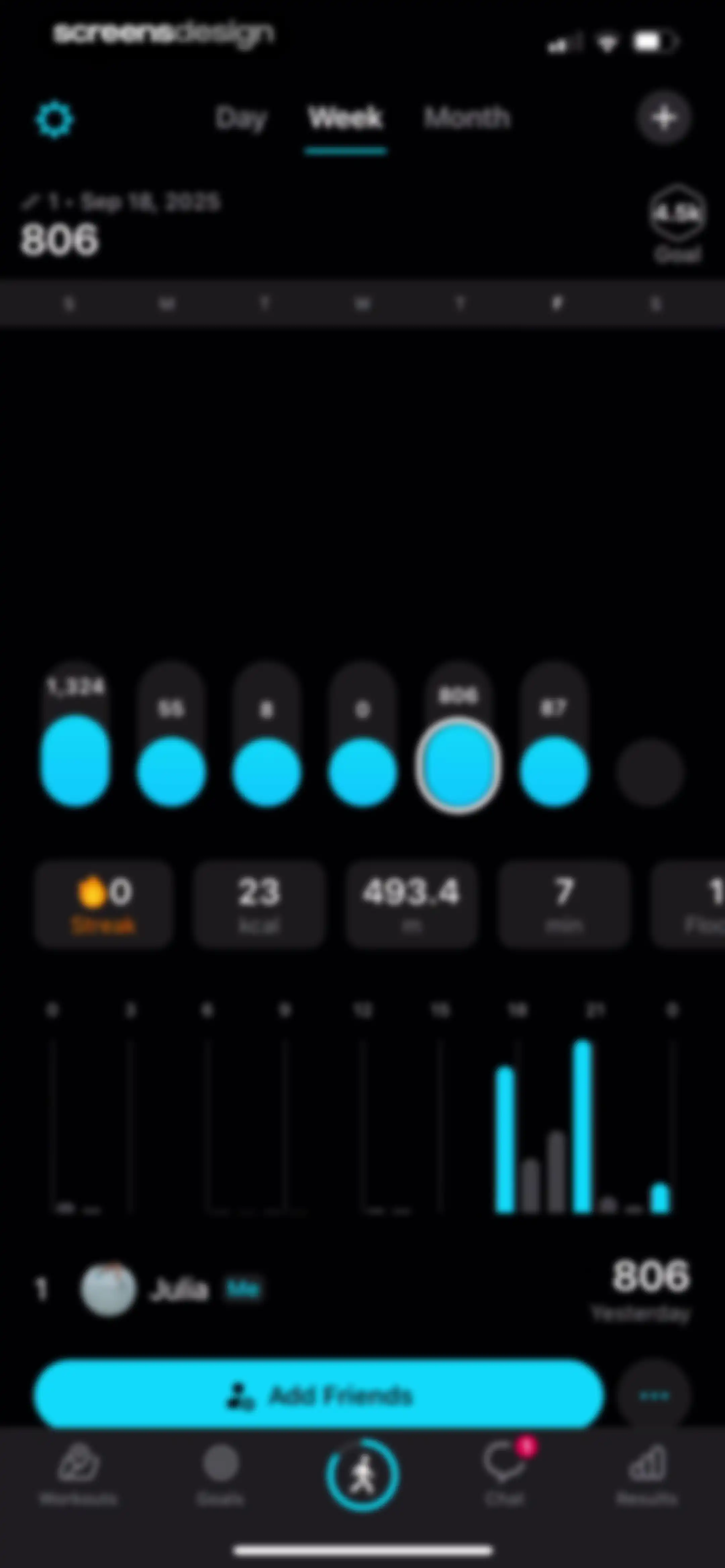 StepsApp Pedometer screen 43