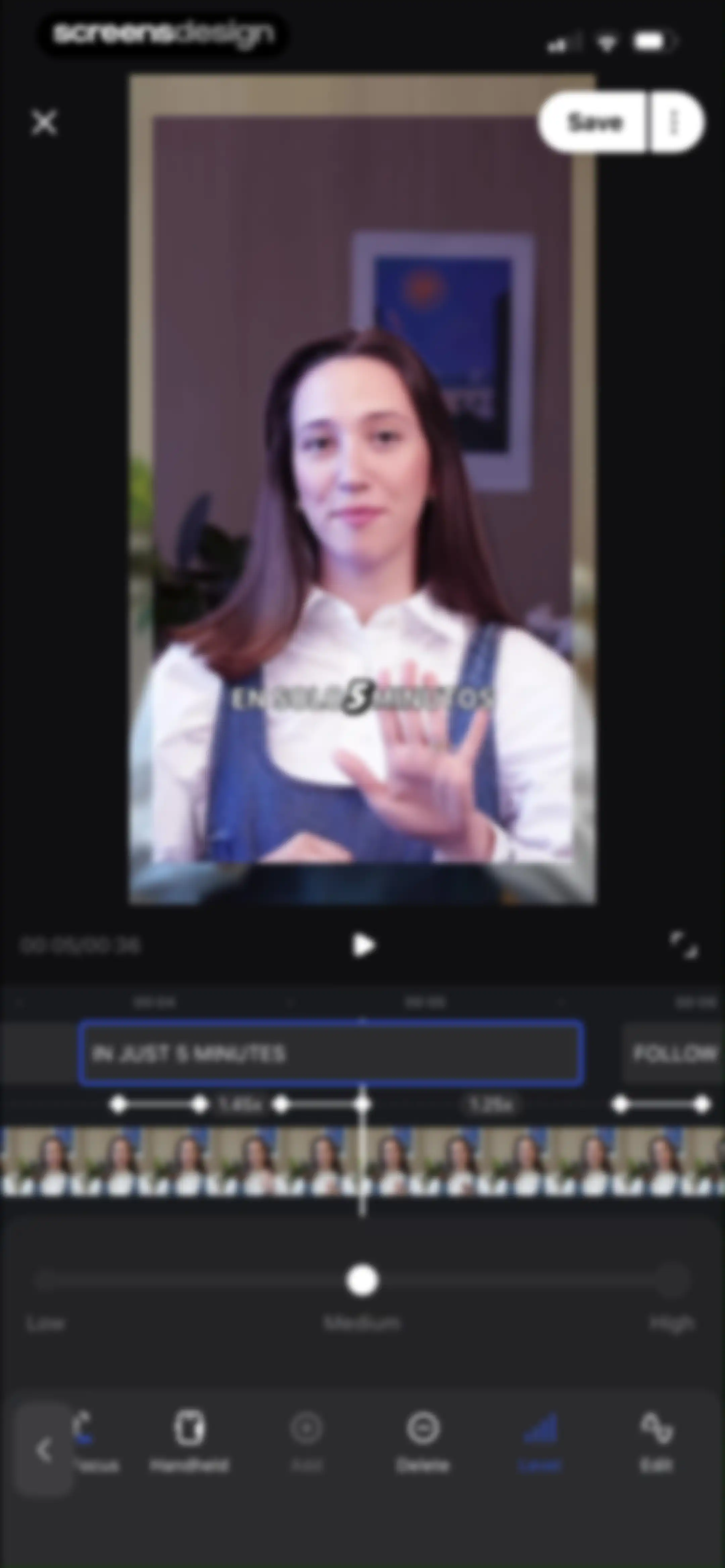 Vmake Labs: create viral video screen 83