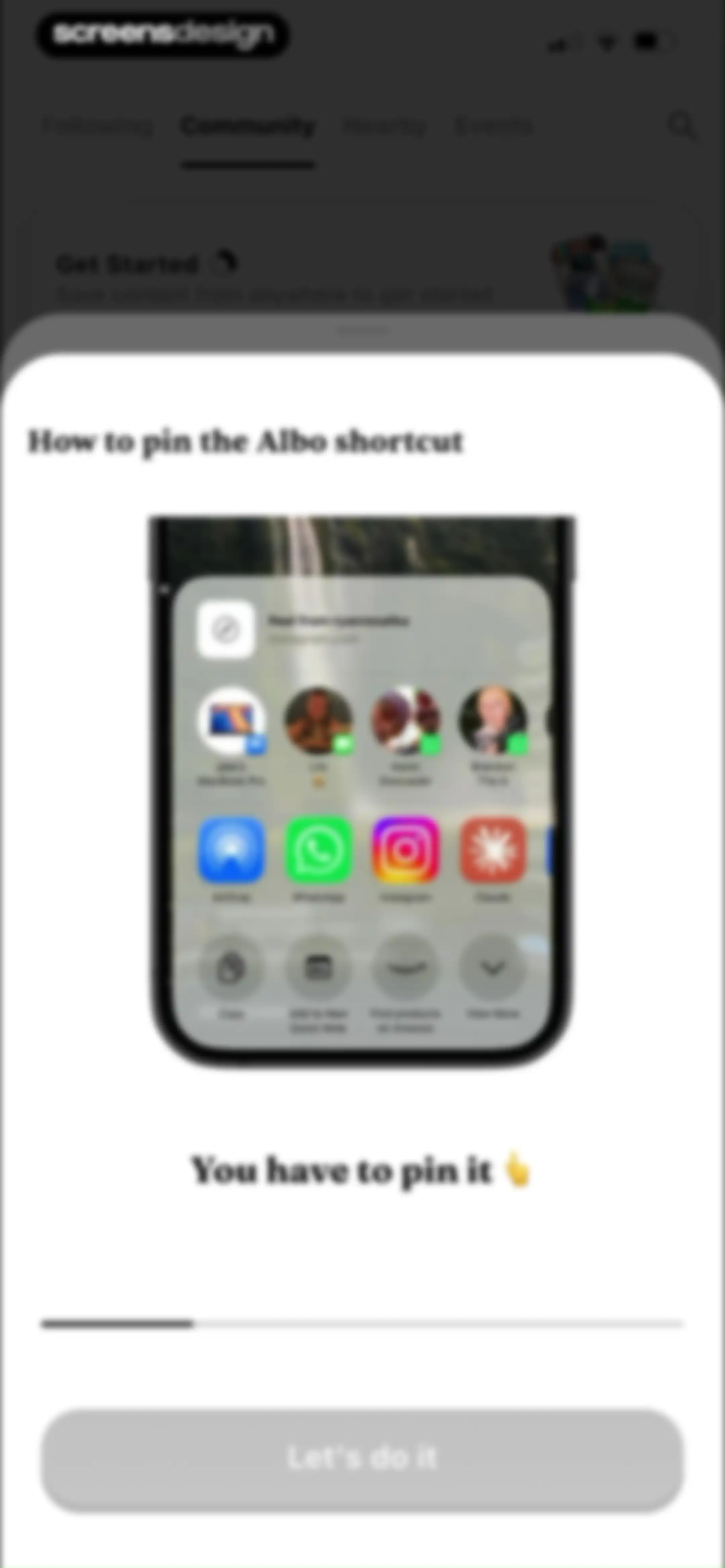 Albo: Save & Organize screen 151