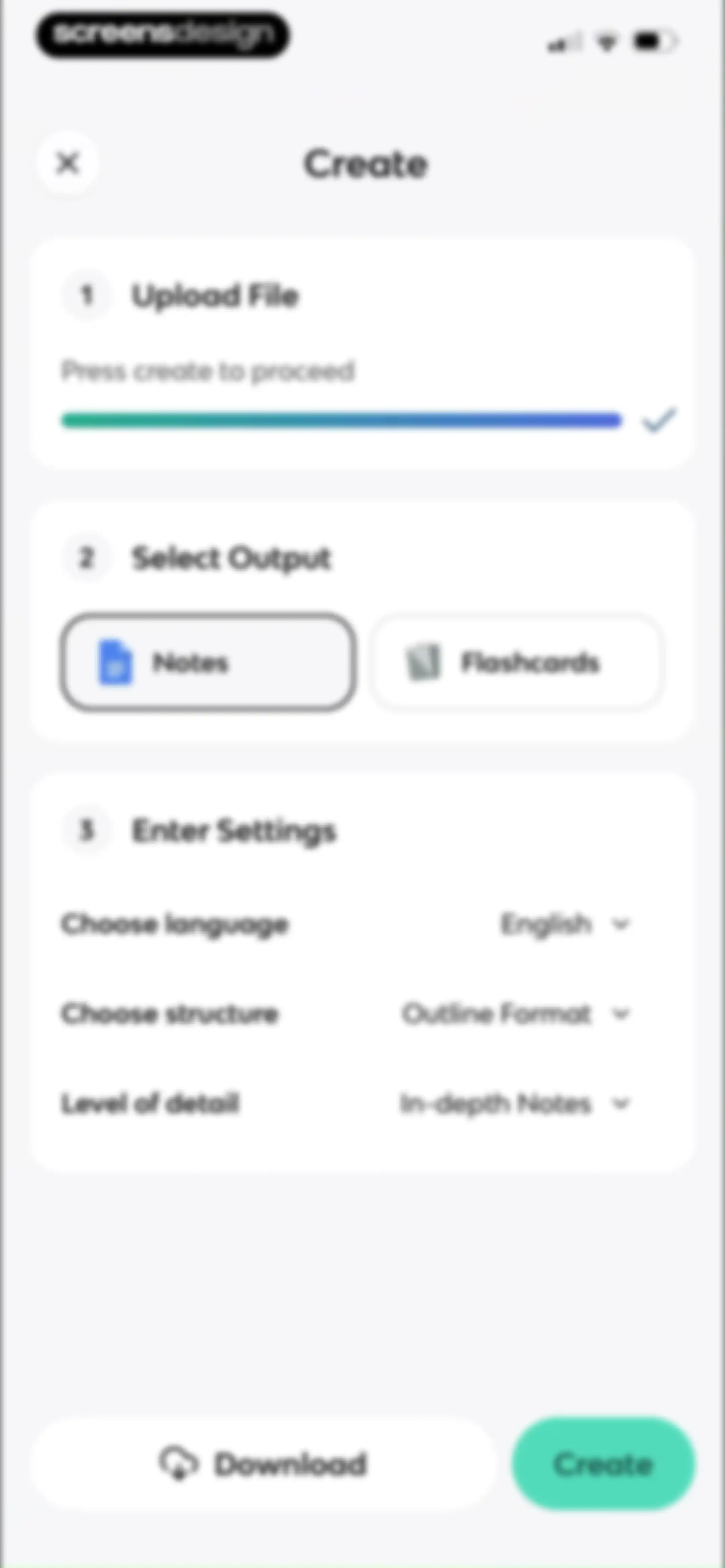 Knowt: AI Flashcards & Notes screen 42