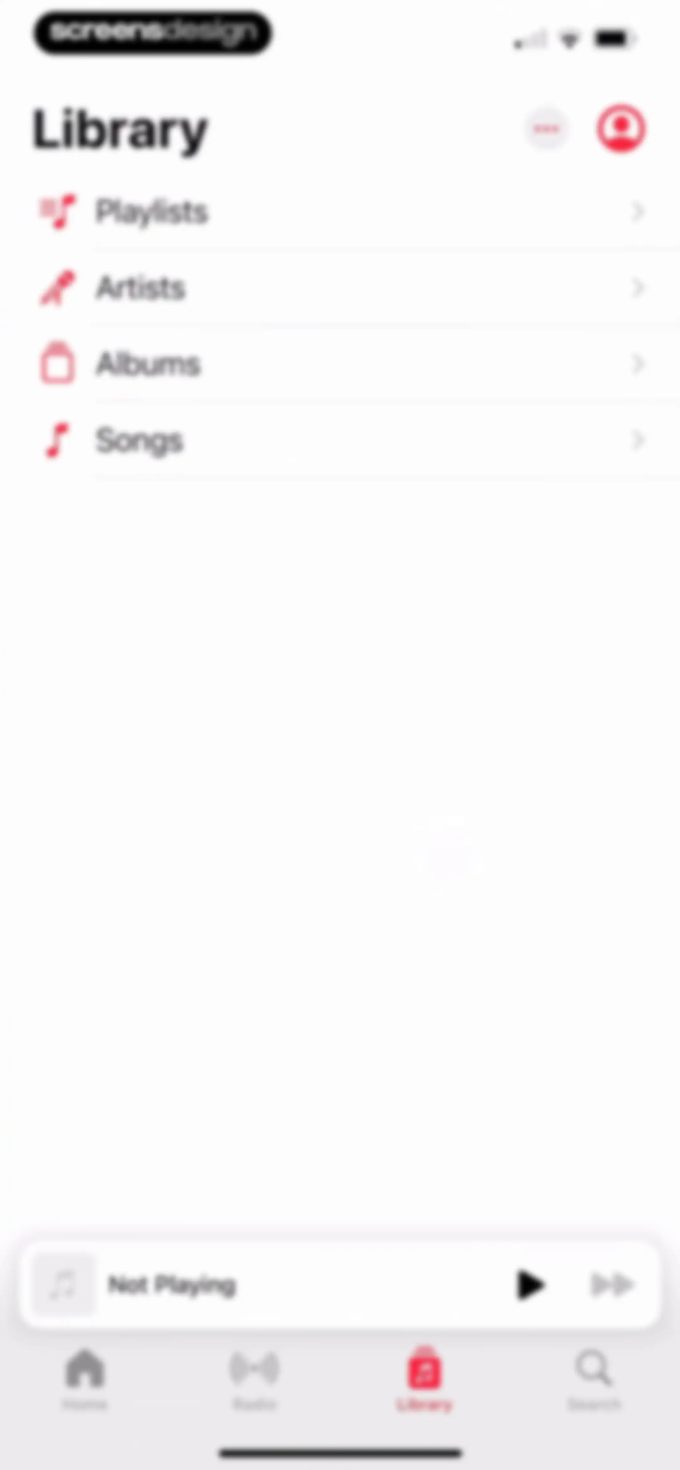 Apple Music screen 4