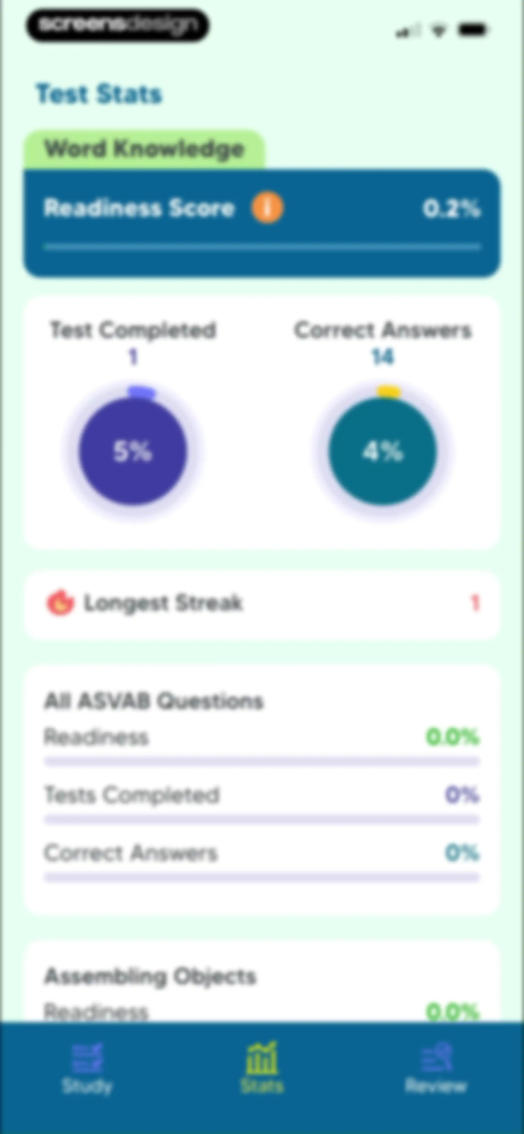 ASVAB Practice Test 2026: Prep screen 44