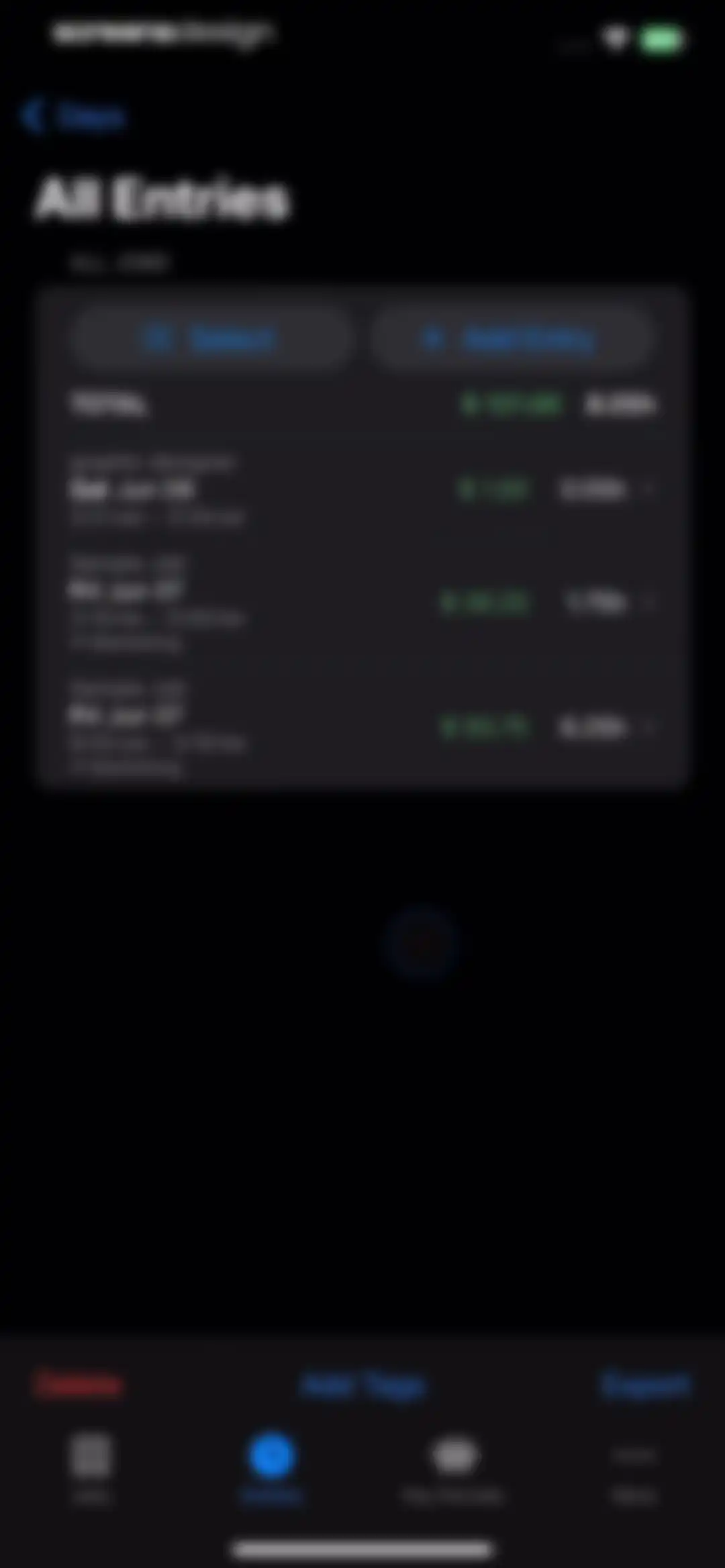Hours Tracker: Time Tracking screen 42