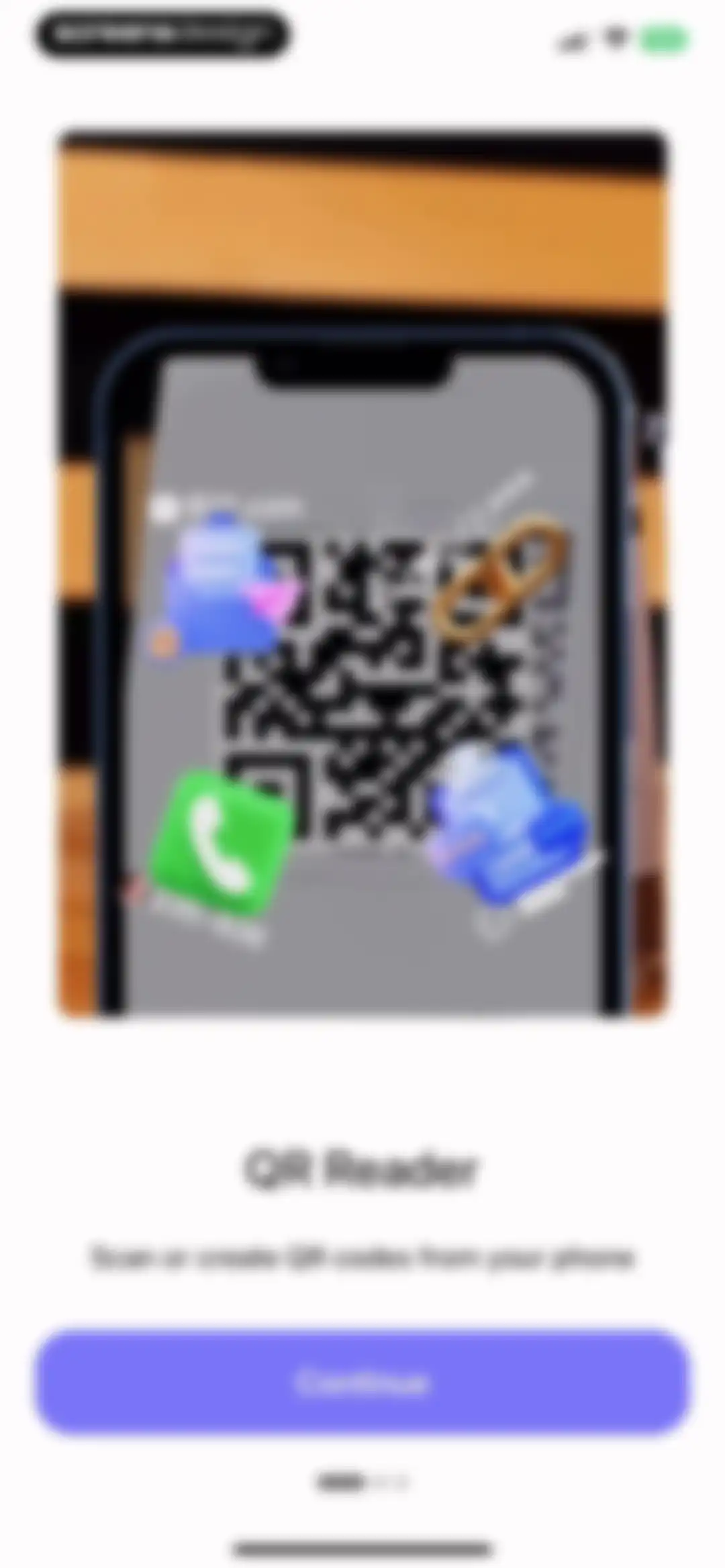 QR Reader for mobile screen 2