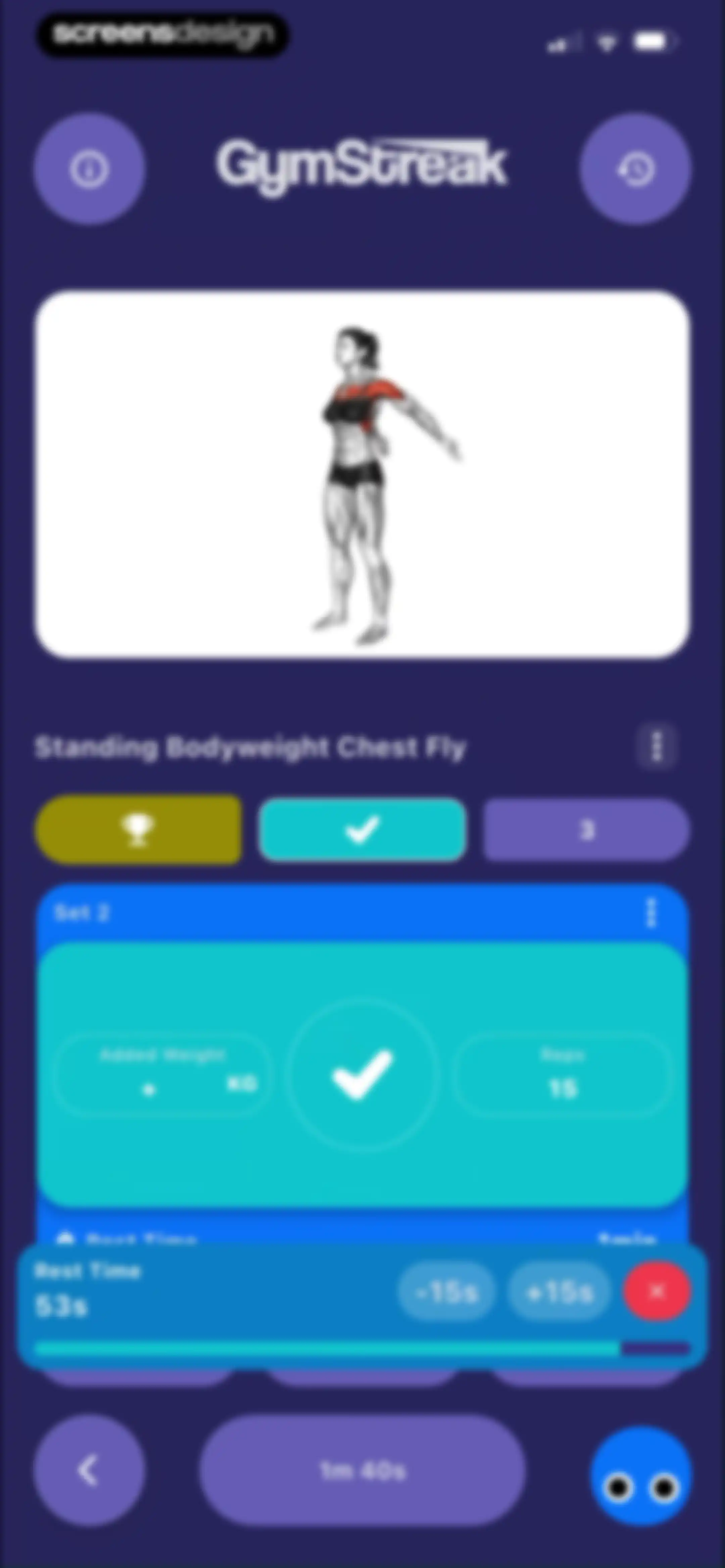 GymStreak: AI Personal Trainer screen 123