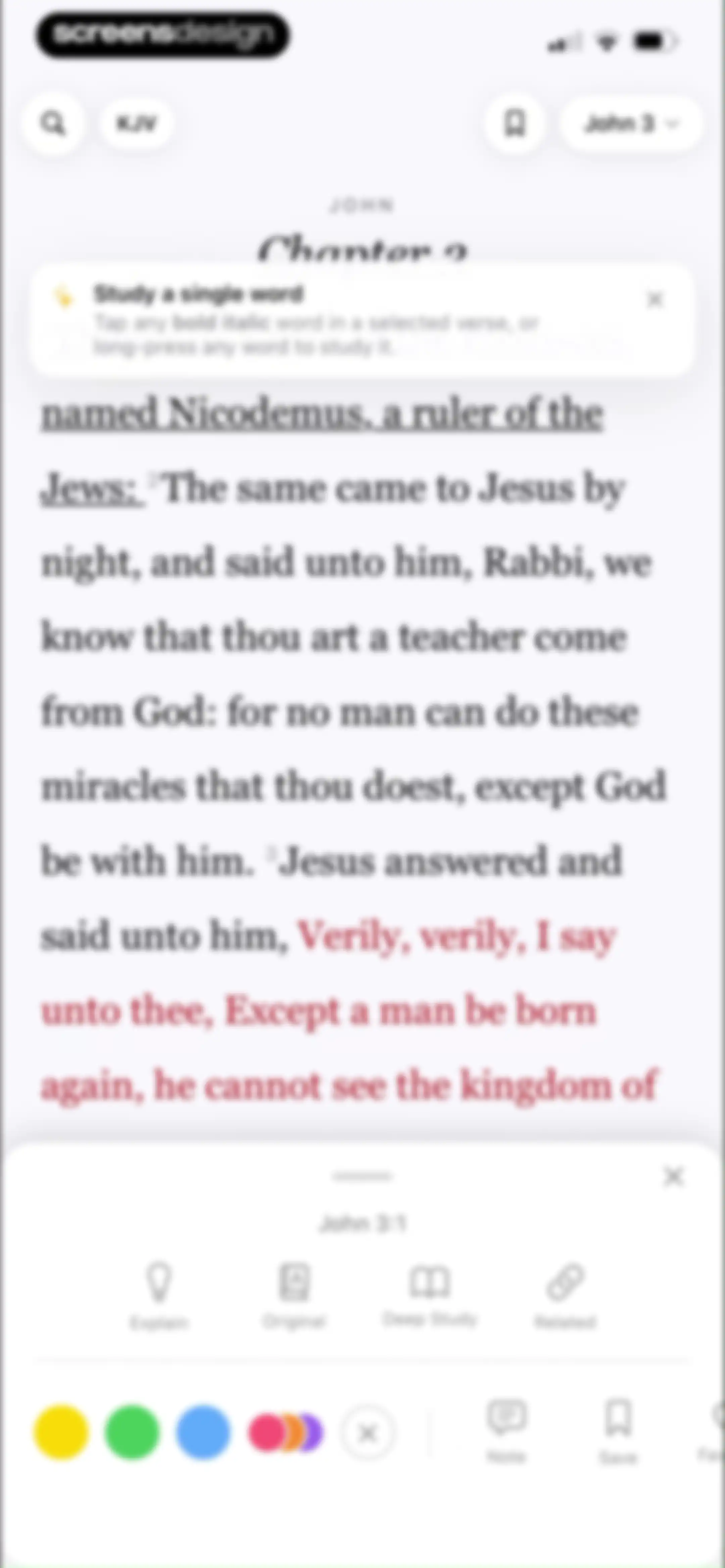 Bible Word Study screen 47