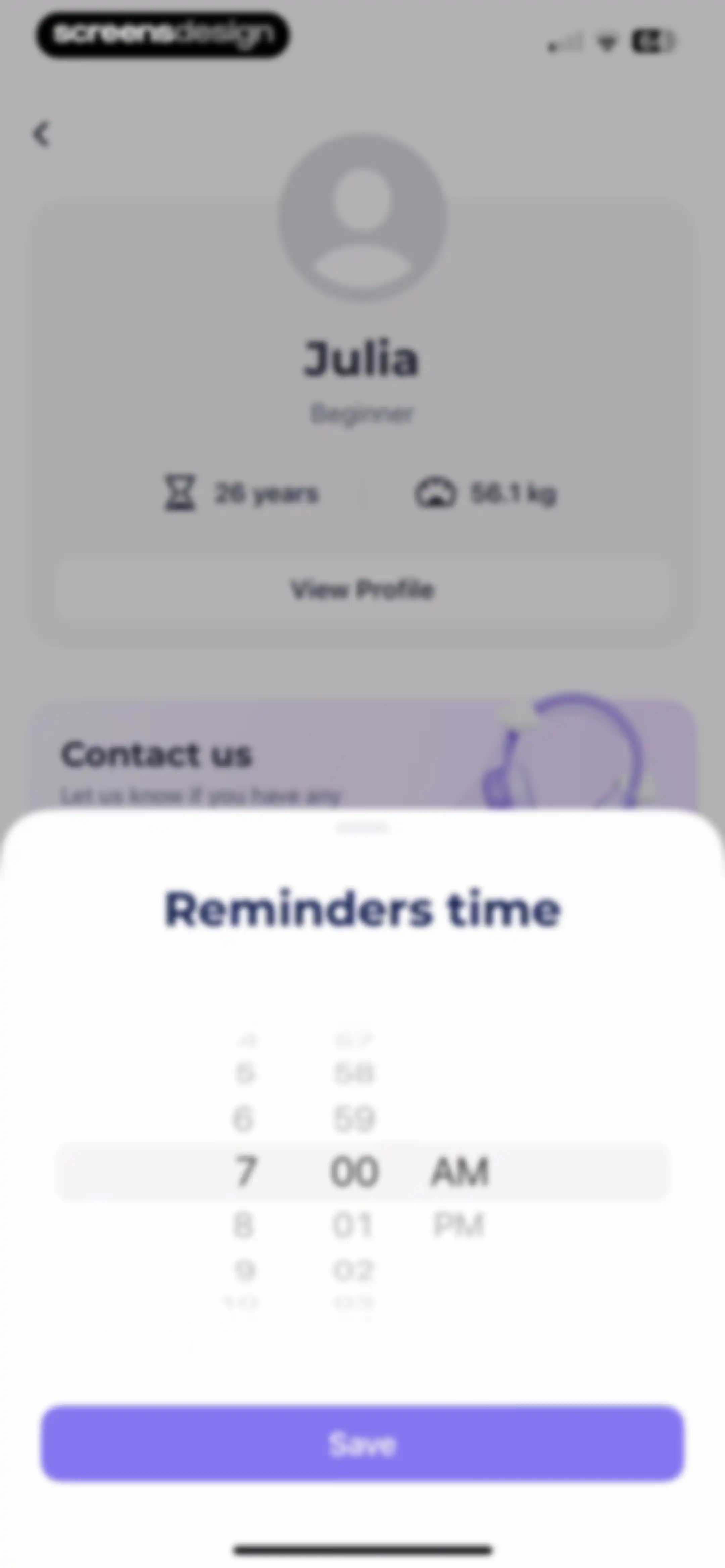 FitMe - Lazy Workout at Home screen 123