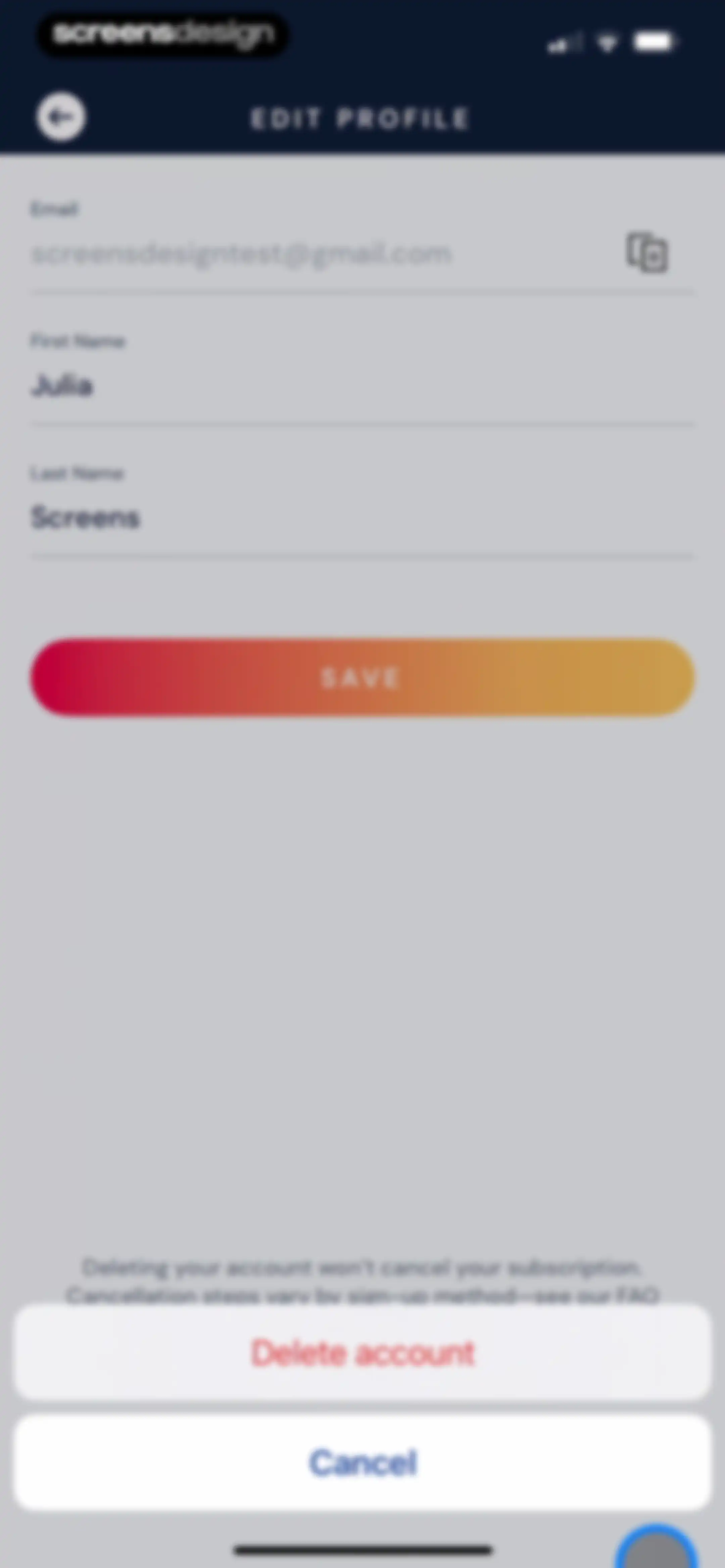 Activations: Daily Motivation screen 112