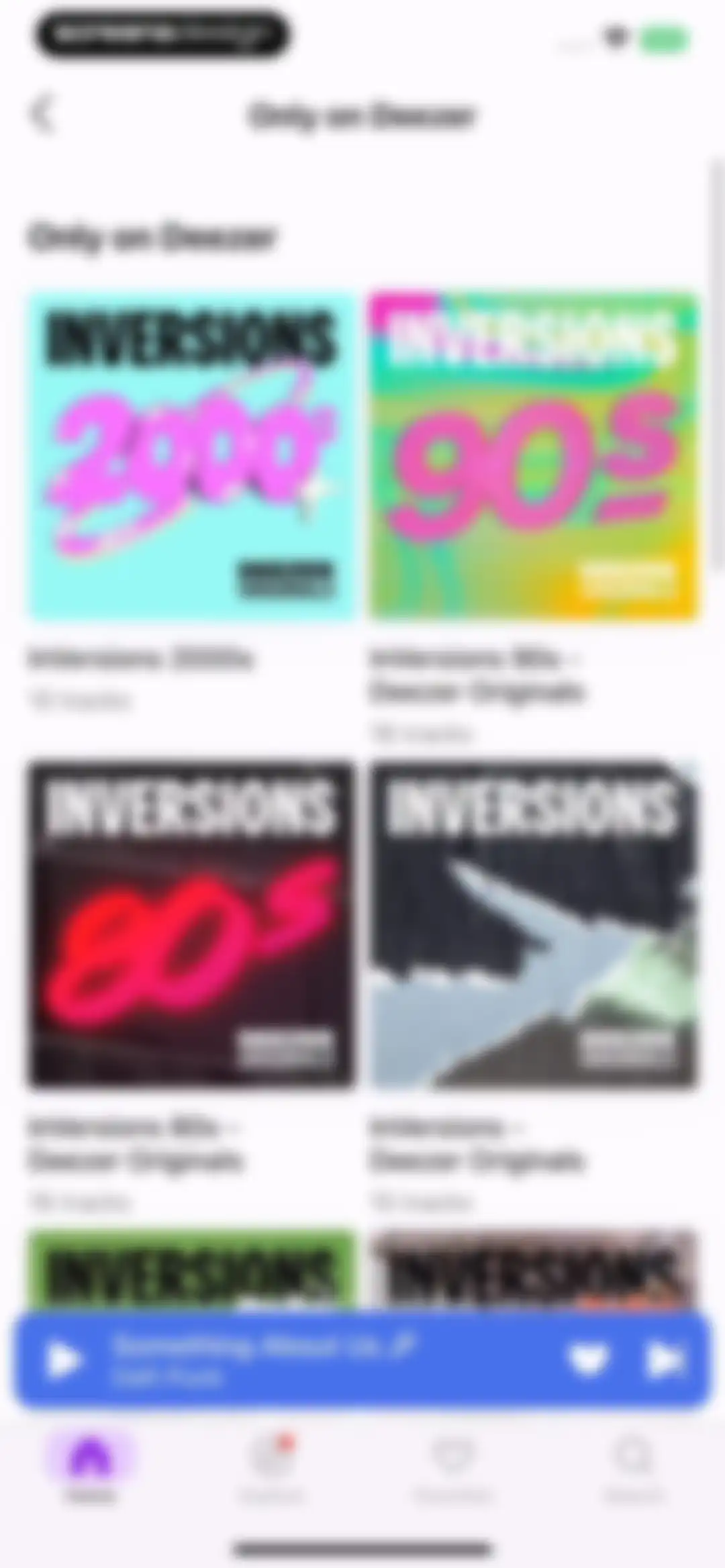 Deezer: Music Player, Podcast screen 90