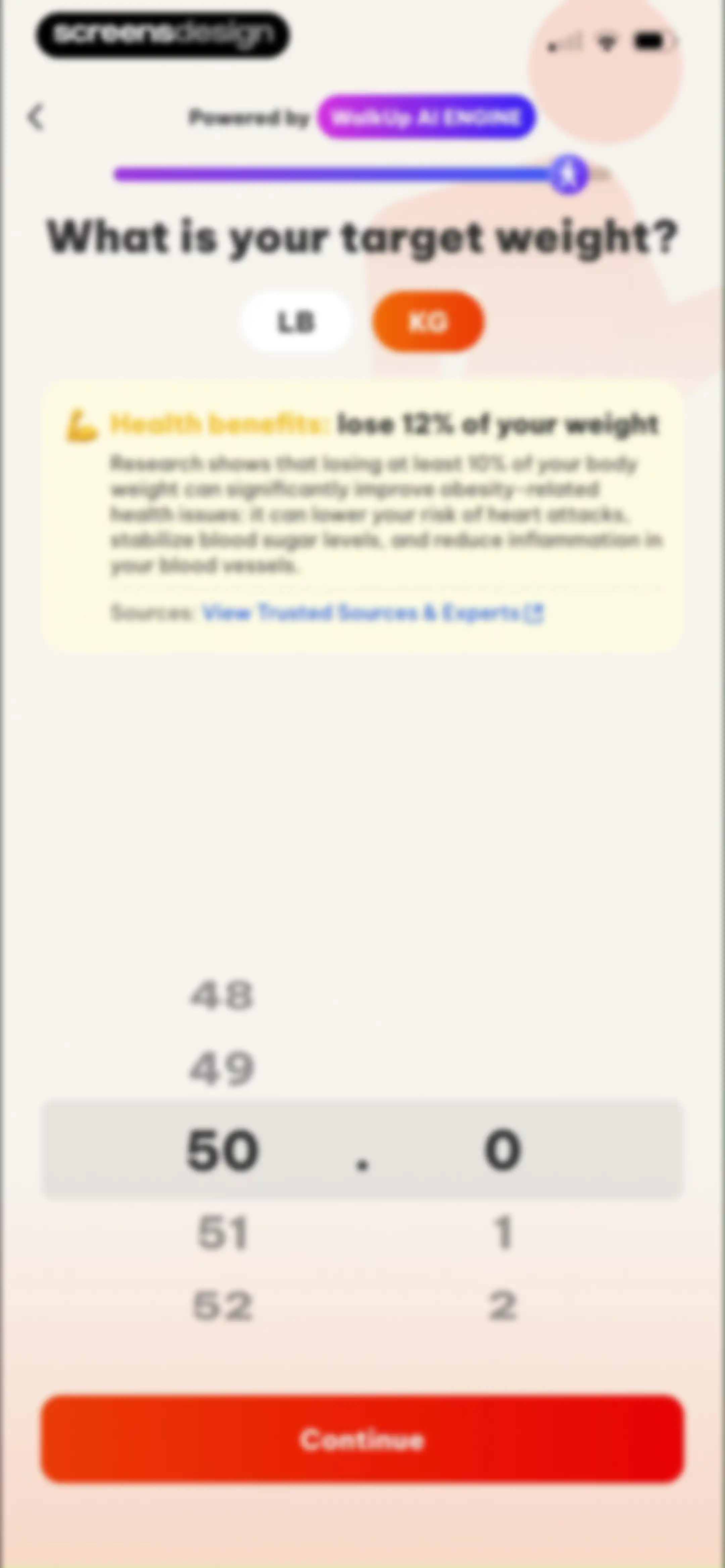 WalkUp | Weight Loss Tracker screen 23