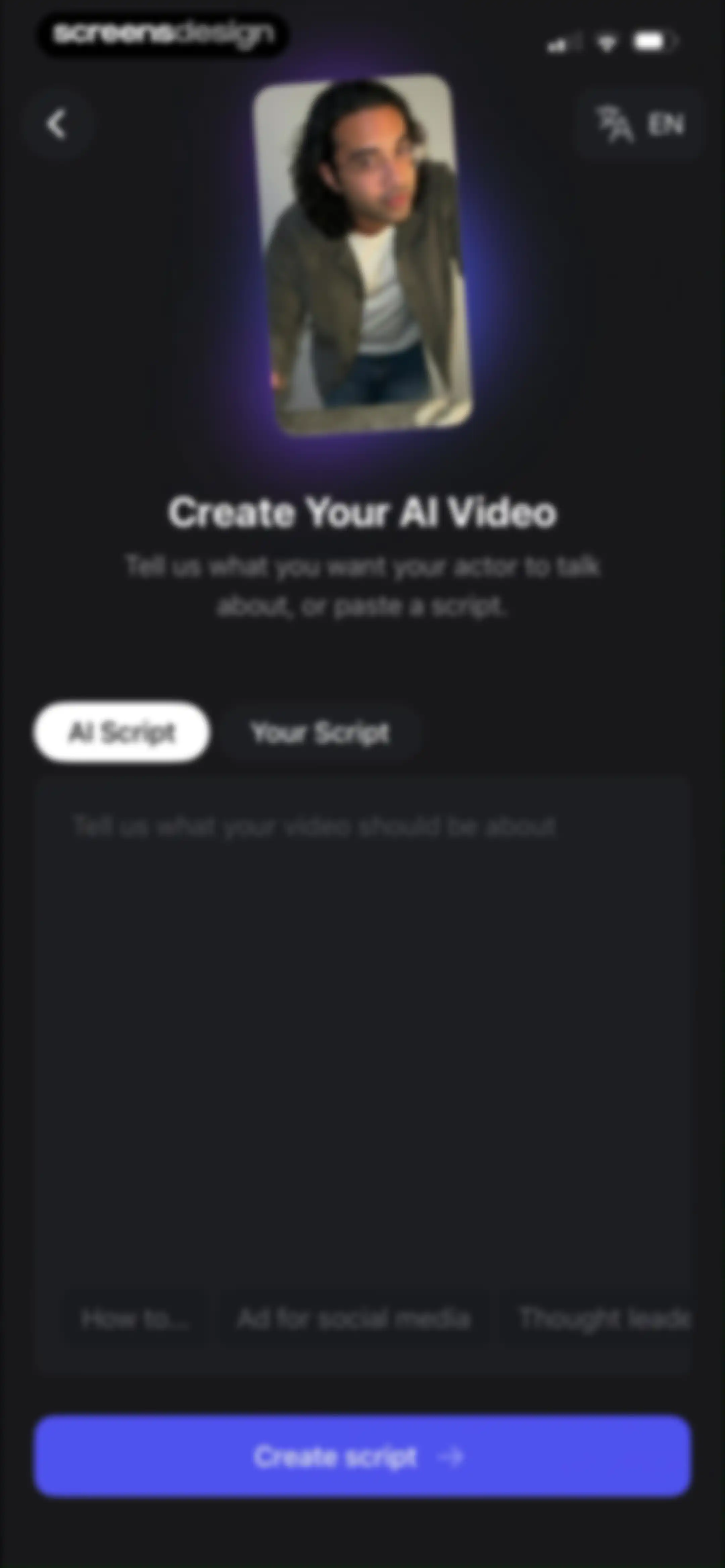 VEED Shorts: AI videos screen 65