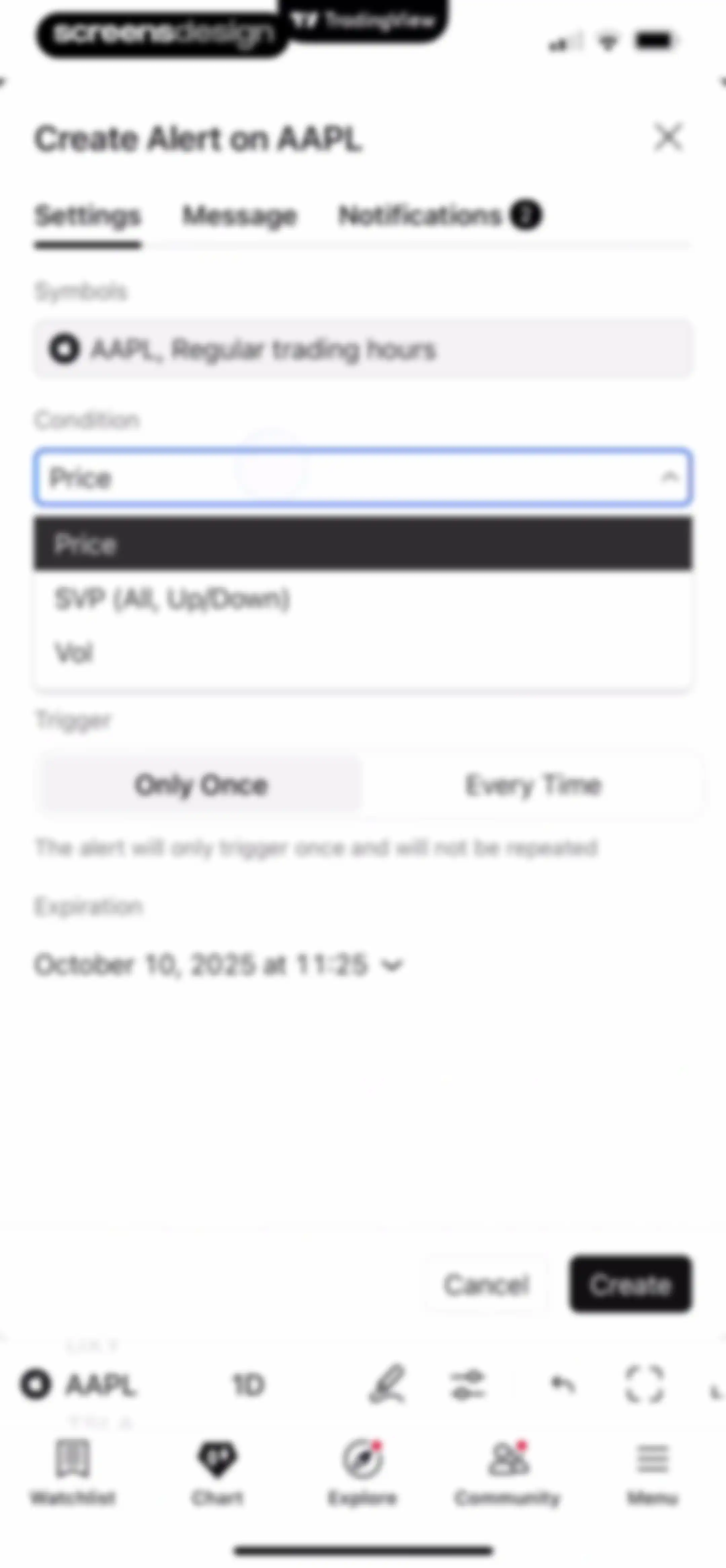 TradingView: Track All Markets screen 93