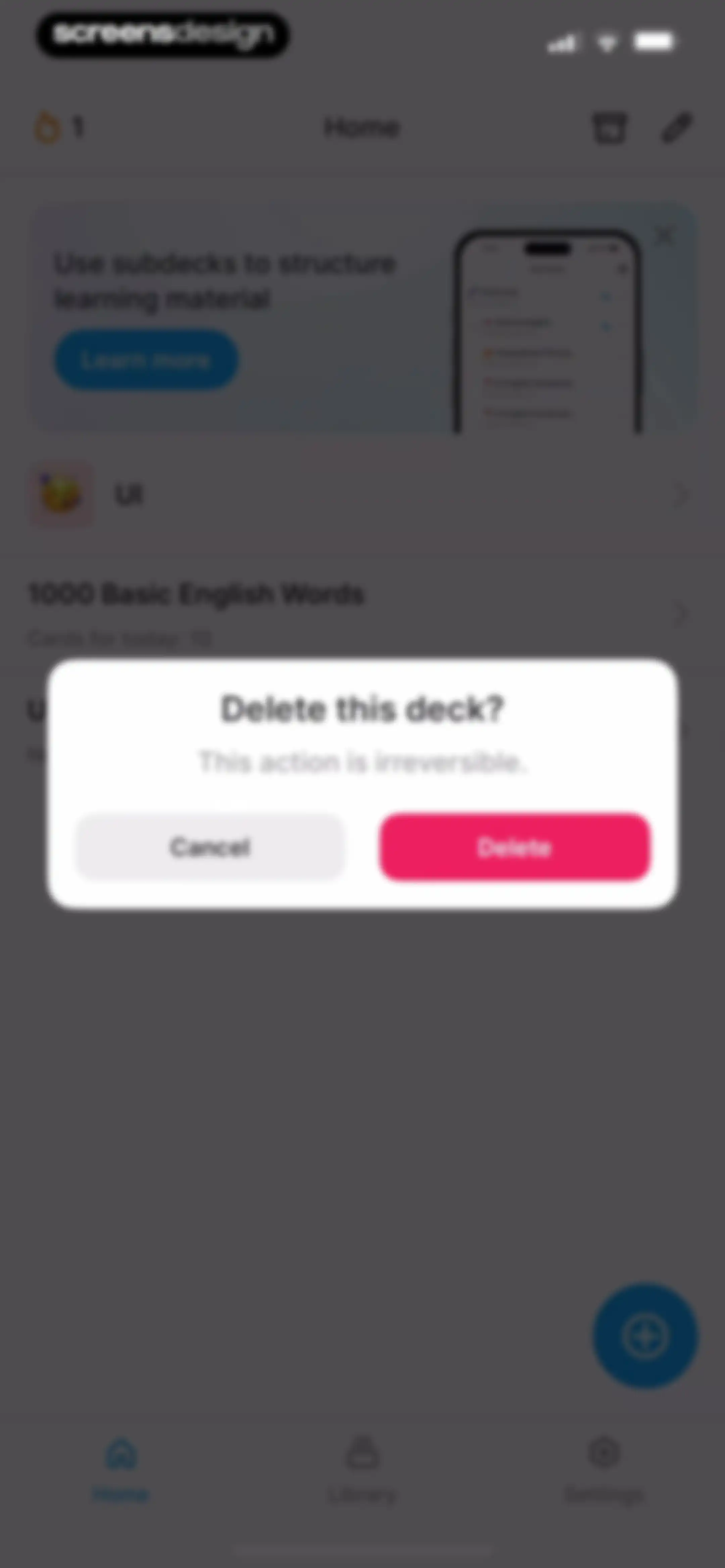 Noji - Flashcards study app screen 104