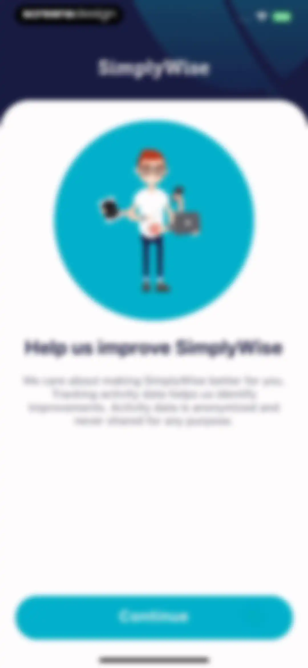 SimplyWise: Receipts, Expenses screen 5