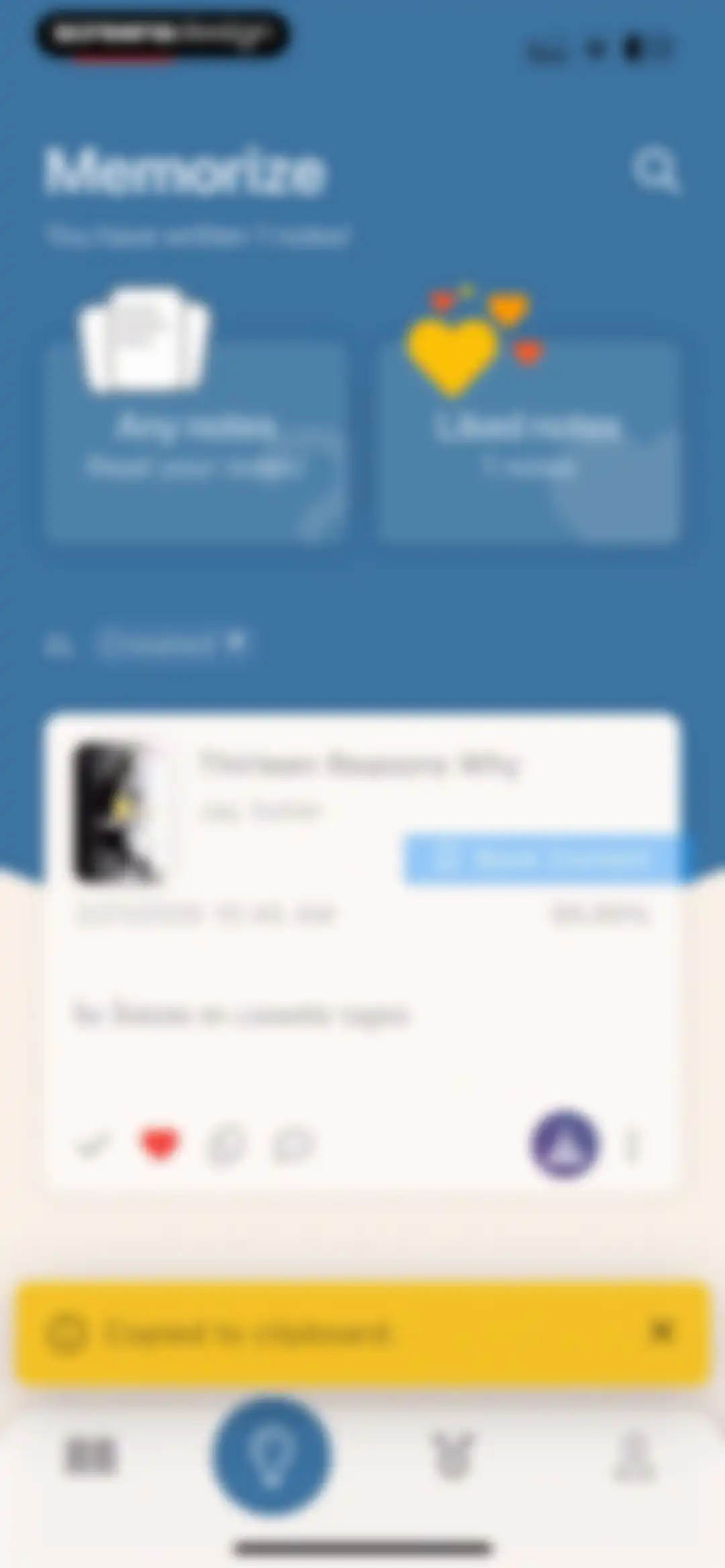 Bookmory - reading tracker screen 117
