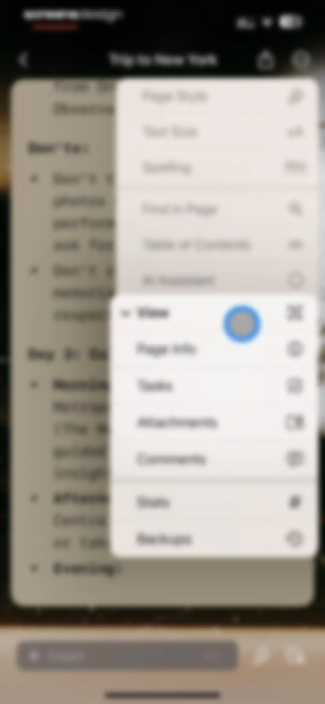 Craft: Notes, Documents, AI screen 79