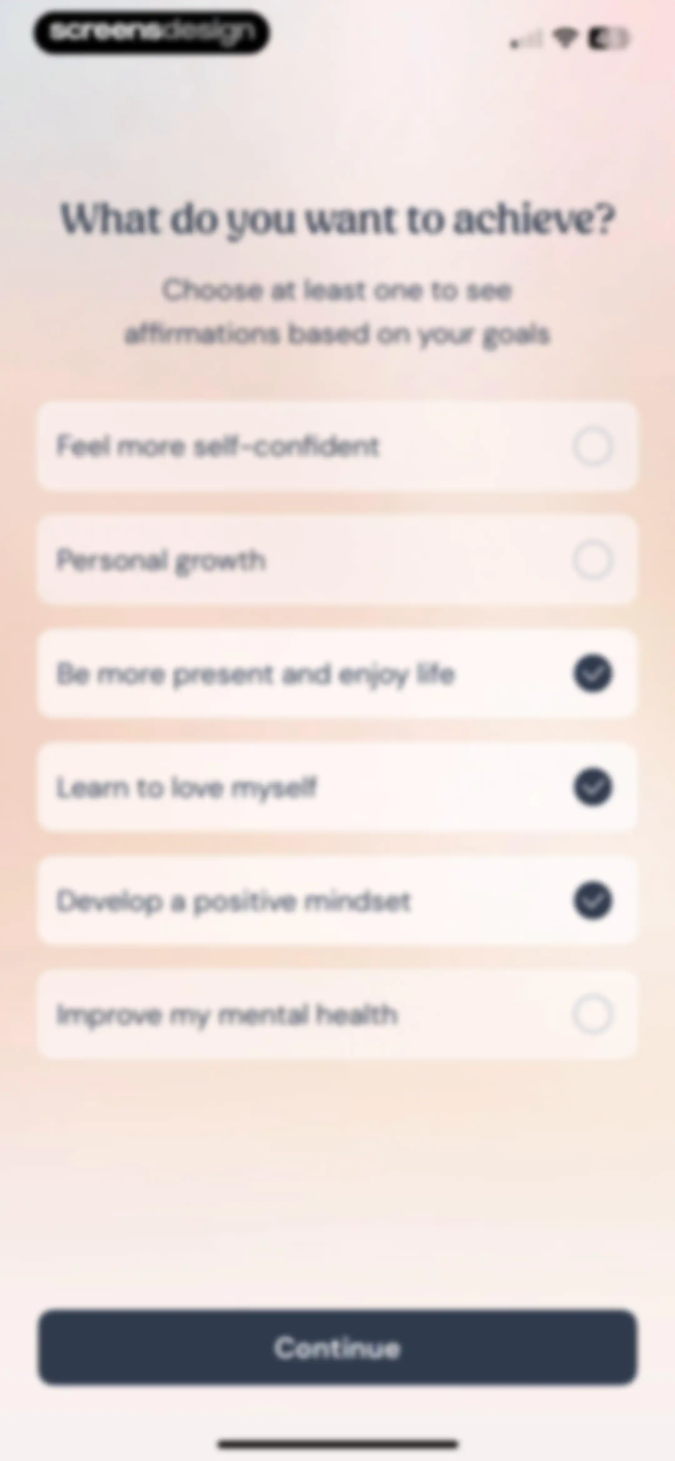 I am - Daily Affirmations screen 30