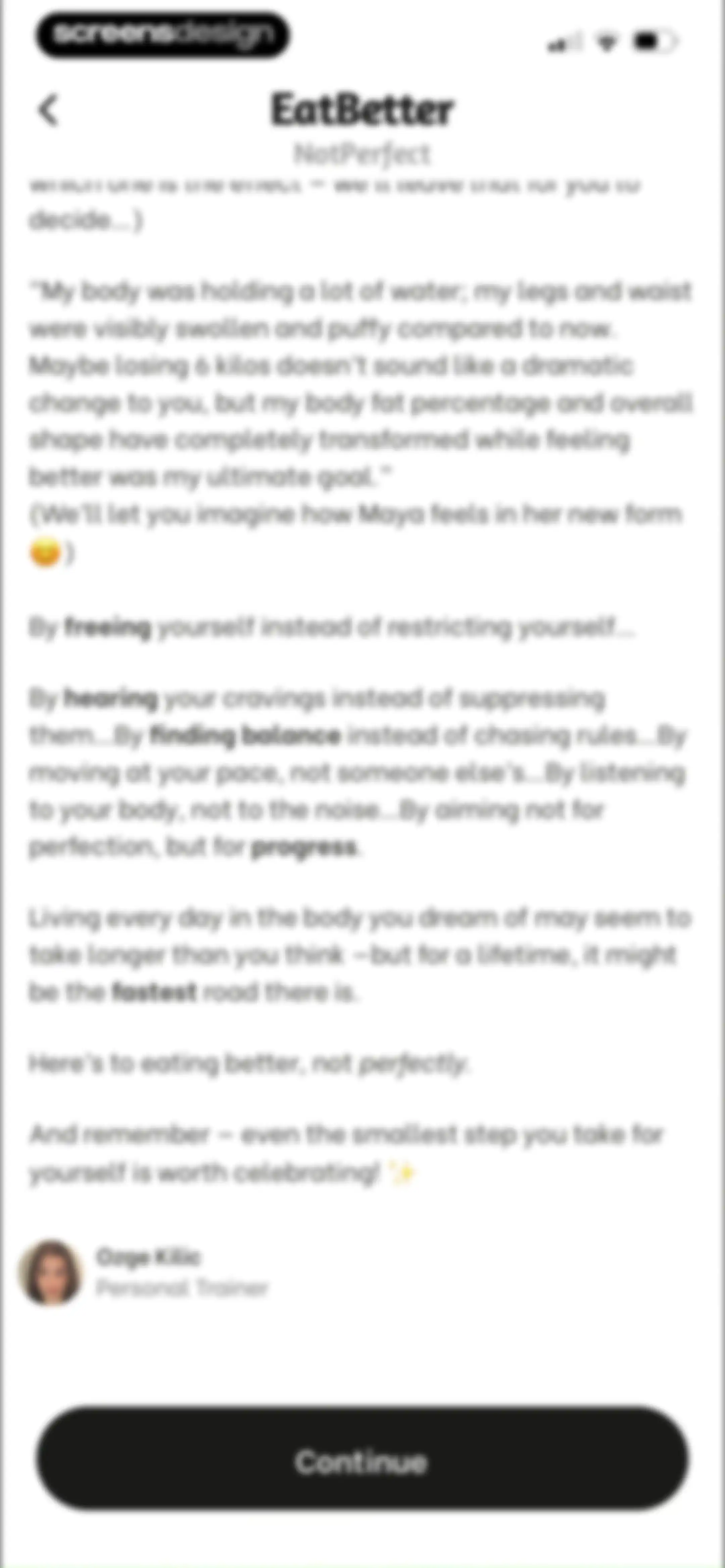EatBetter: AI Food Journal screen 12