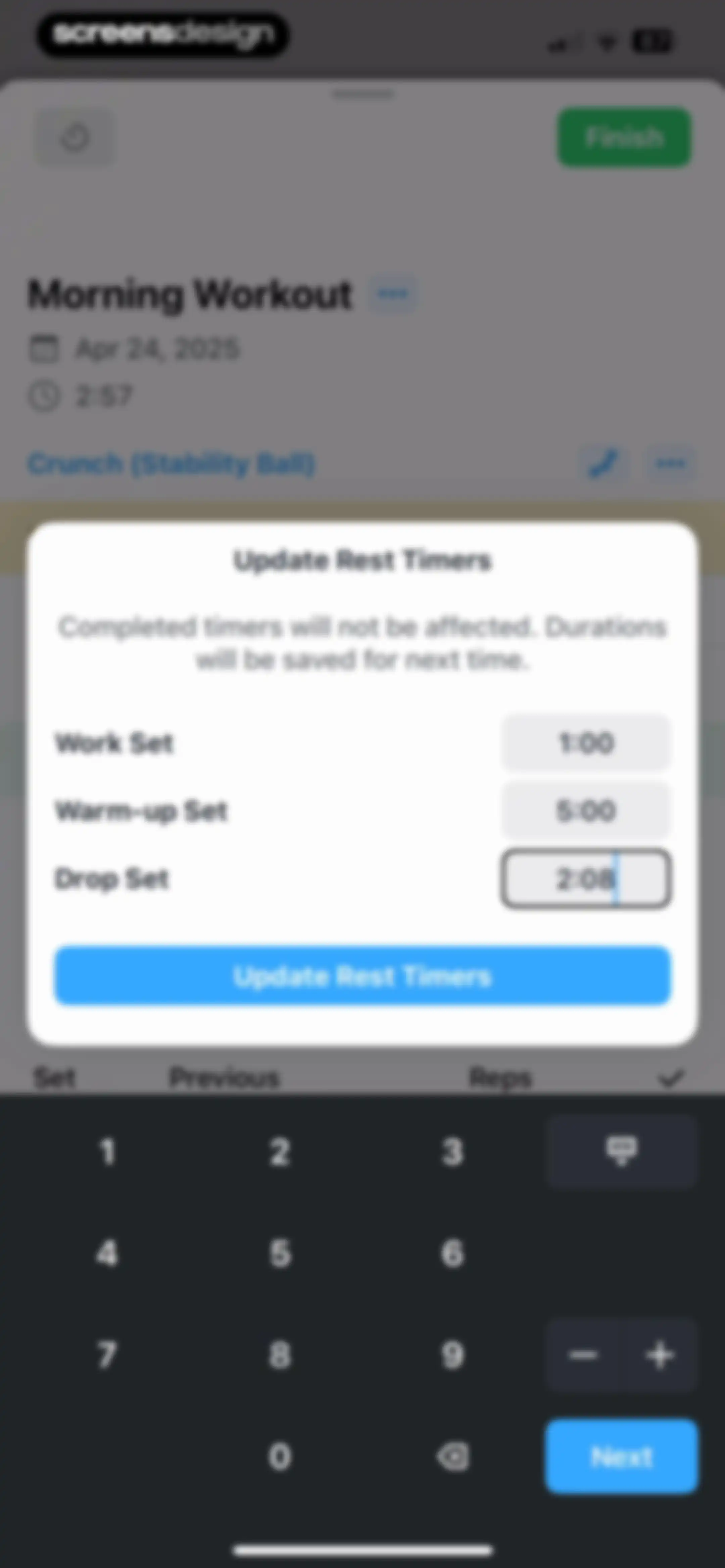 Strong Workout Tracker Gym Log screen 37